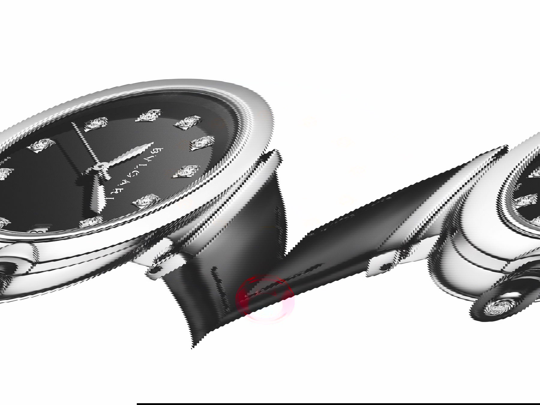 Bvlgari Lvcea Steel Black Laquered Dial - View 3