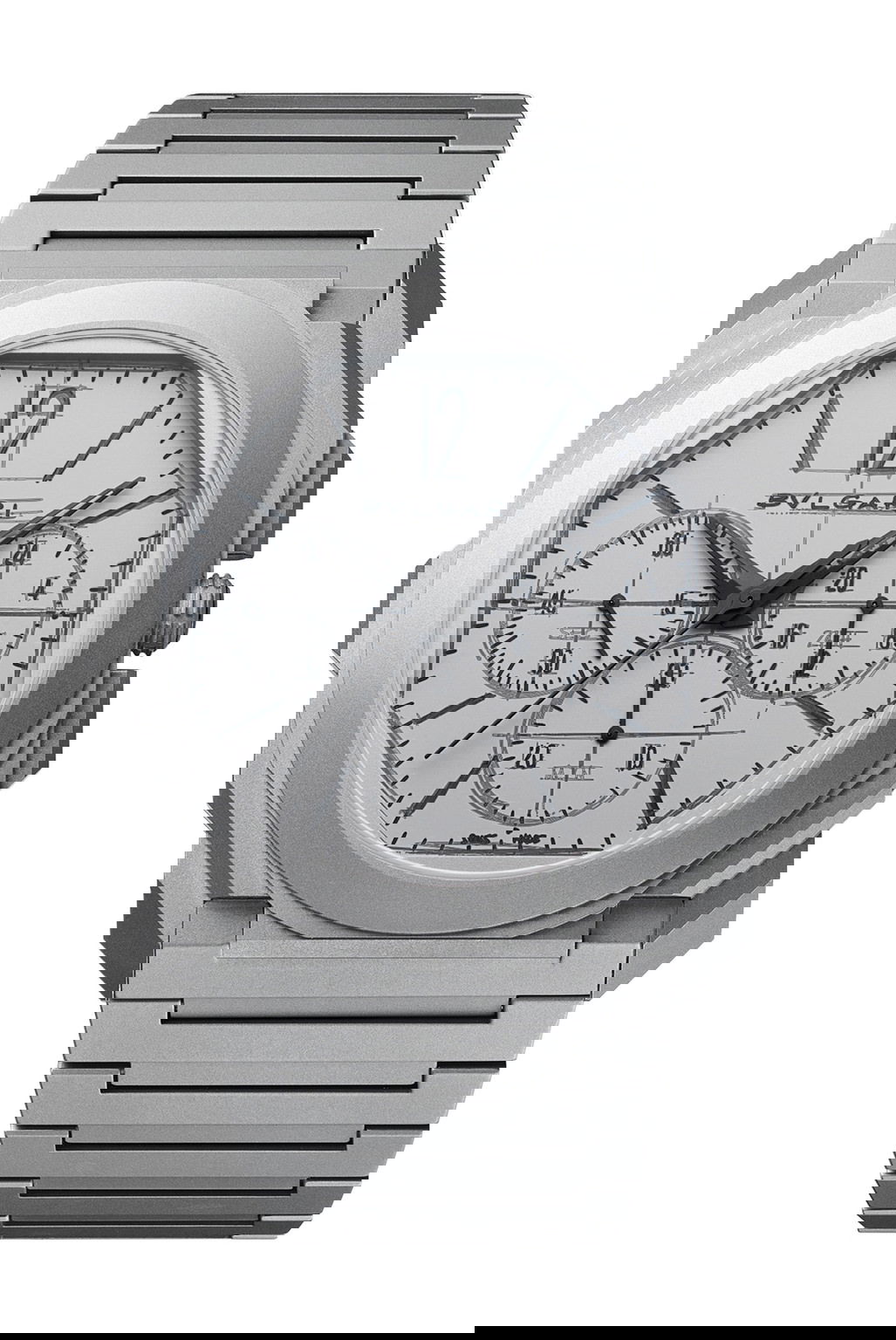 Bvlgari Octo Finissimo Chronograph GMT Automatic 10th Anniversary luxury timepiece - detailed view