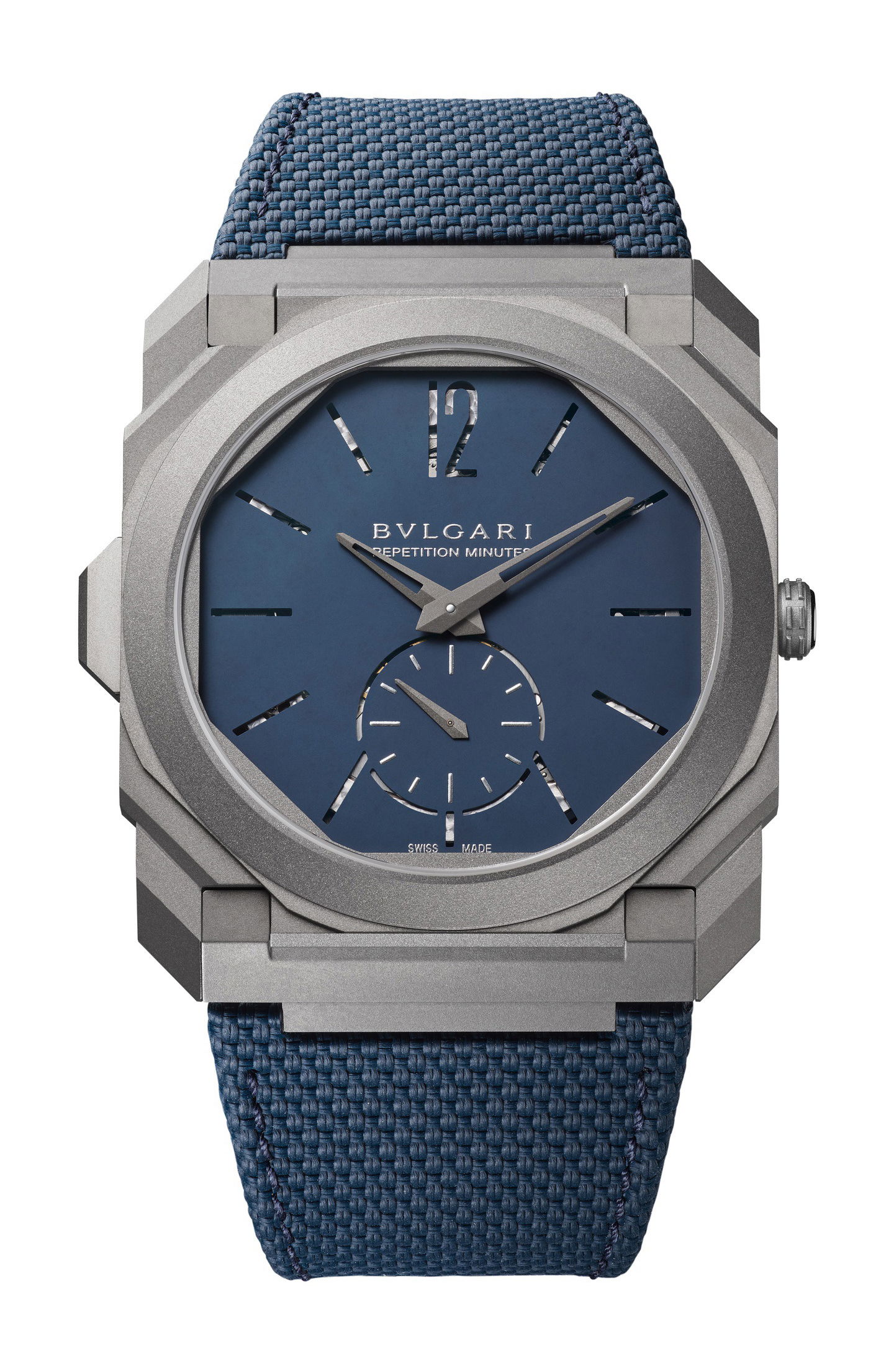 Bvlgari Octo Finissimo Minute Repeater luxury timepiece - detailed view