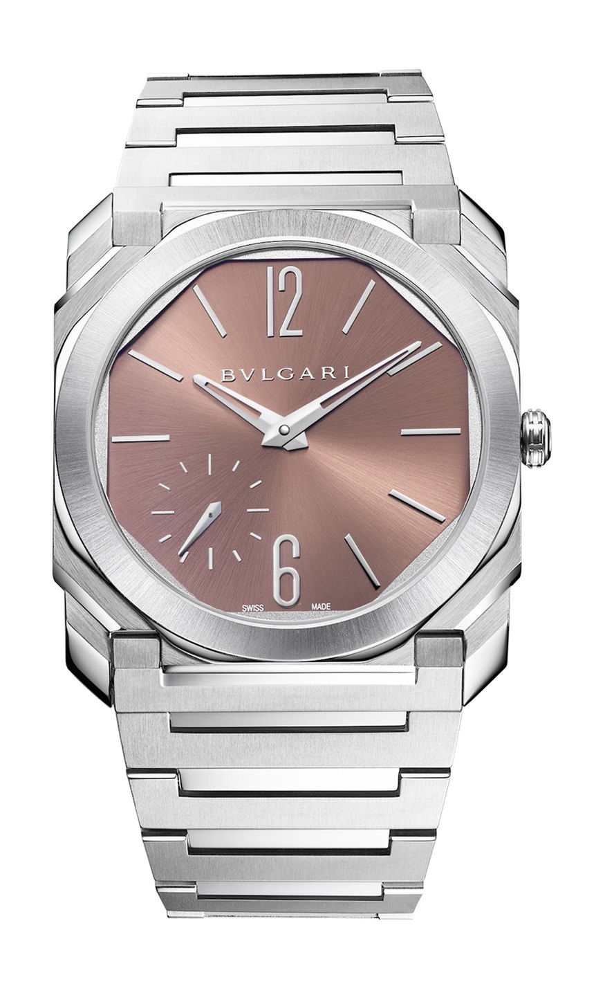 Bvlgari Octo Finissimo Tuscan Copper Automatic luxury timepiece - detailed view