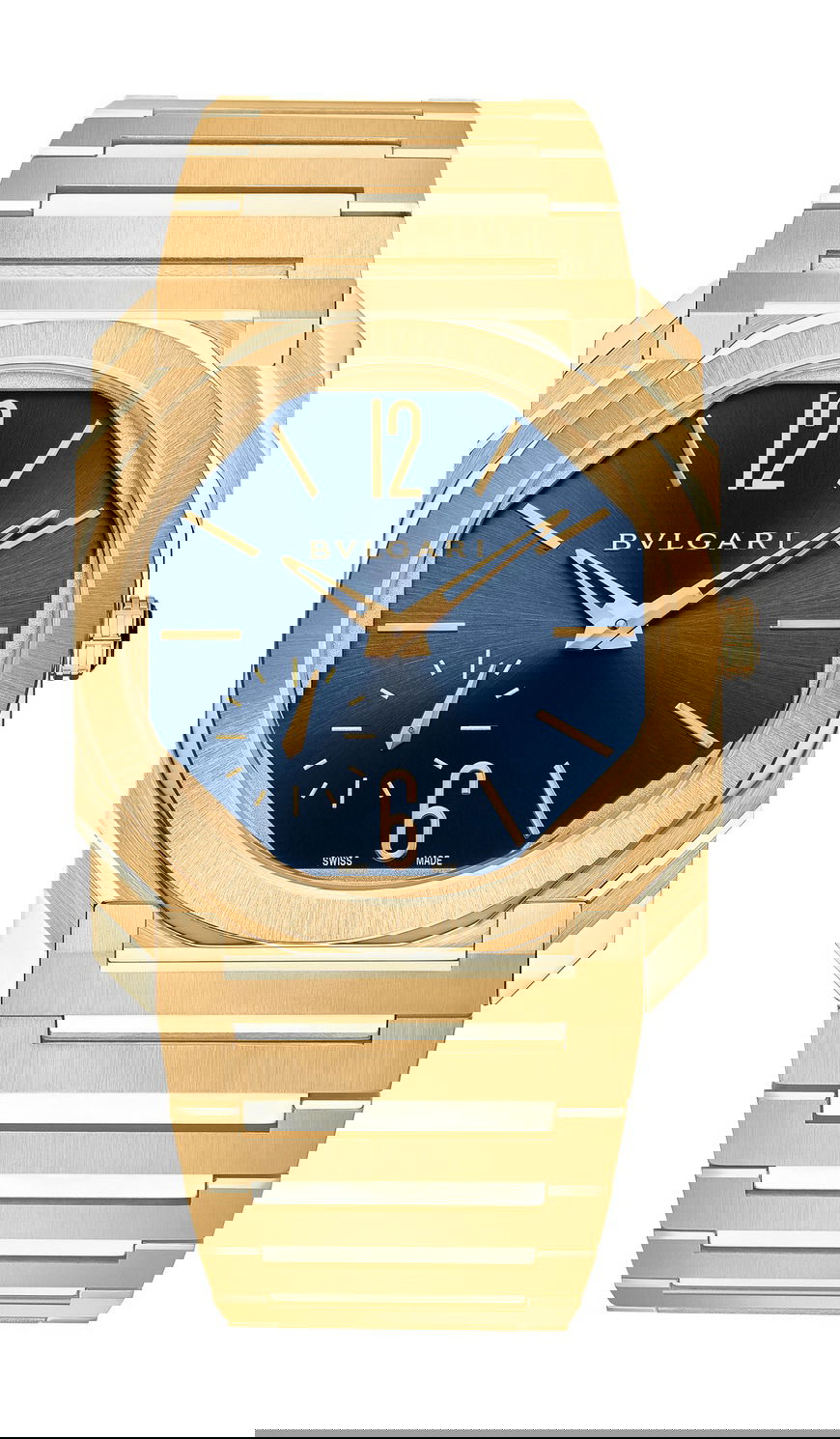 Bvlgari Octo Finissimo Yellow Gold Automatic luxury timepiece - detailed view