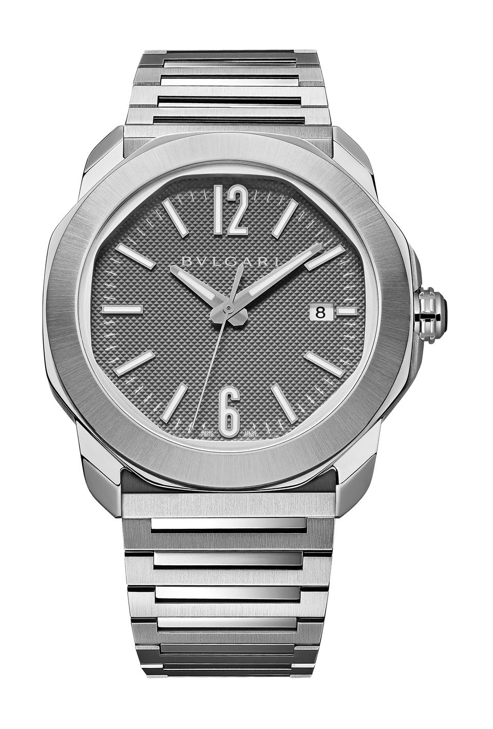 Bvlgari Octo Roma luxury timepiece - detailed view