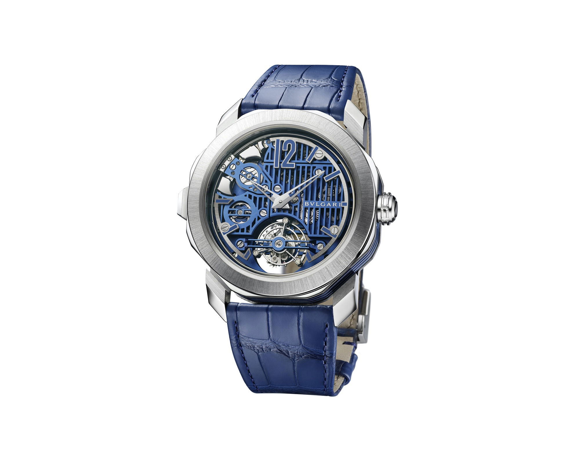 Bvlgari Octo Roma Blue Carillon Tourbillon - View 2