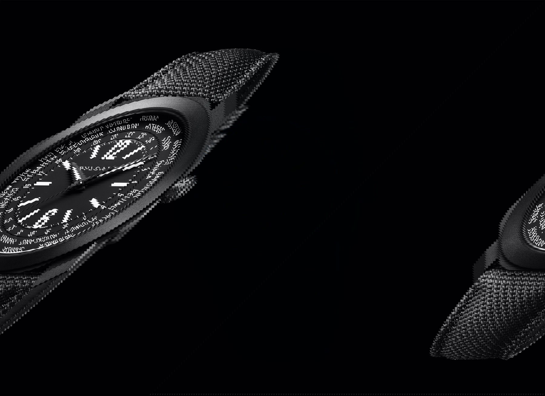 Bvlgari Octo Roma Worldtimer Steel D.L.C. - View 2