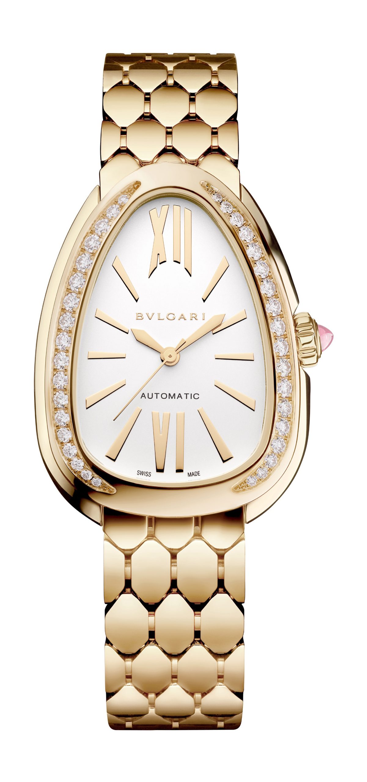 Bvlgari Serpenti Seduttori Automatic luxury timepiece - detailed view