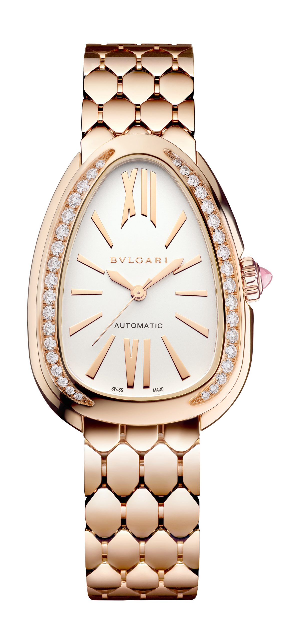 Bvlgari Serpenti Seduttori Automatic luxury timepiece - detailed view