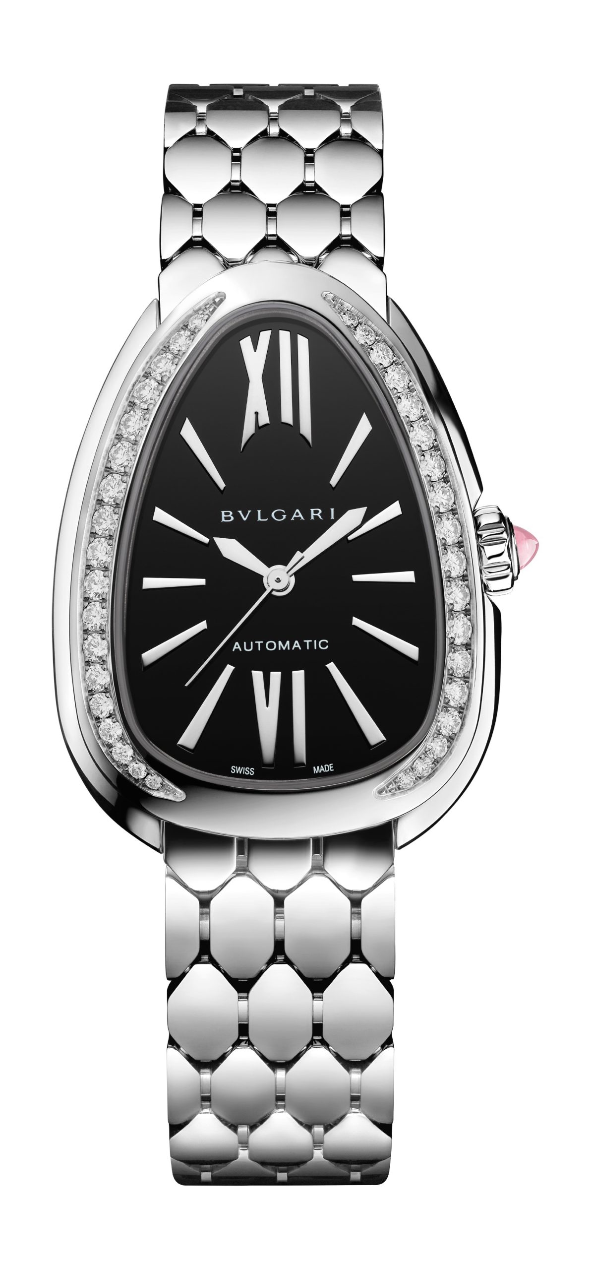 Bvlgari Serpenti Seduttori Automatic luxury timepiece - detailed view