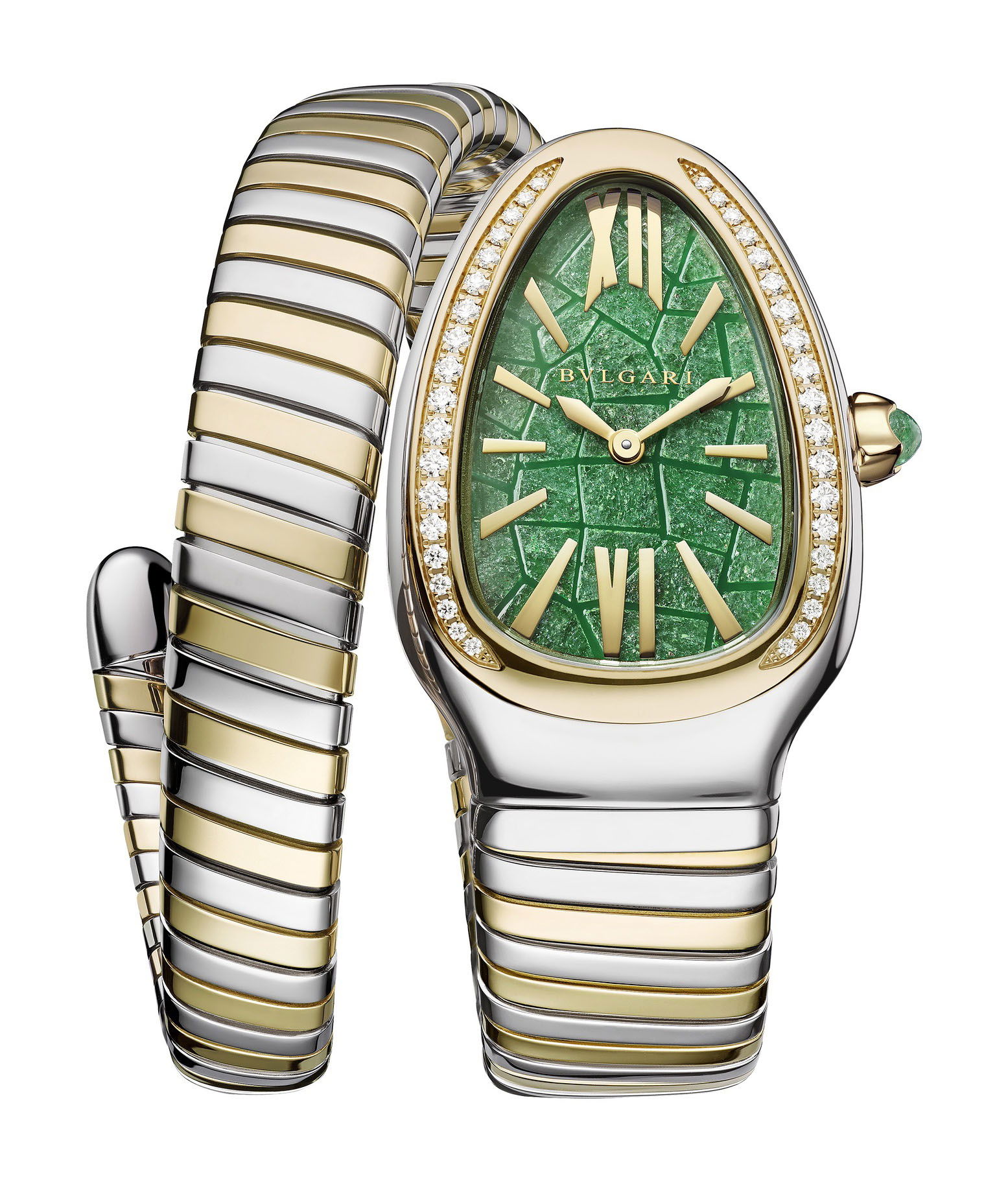 Bvlgari Tado Ando Serpenti Summer luxury timepiece - detailed view