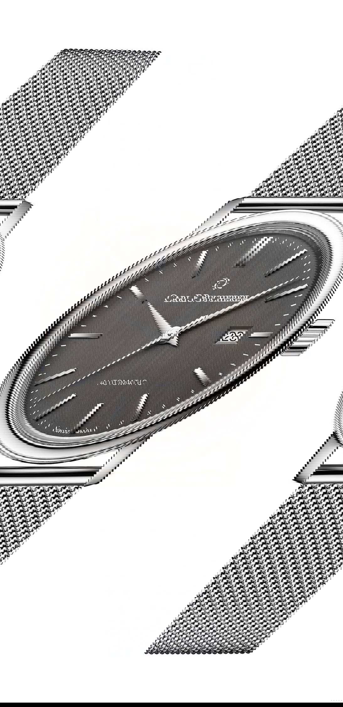 Carl F. Bucherer Adamavi AutoDate luxury timepiece - detailed view