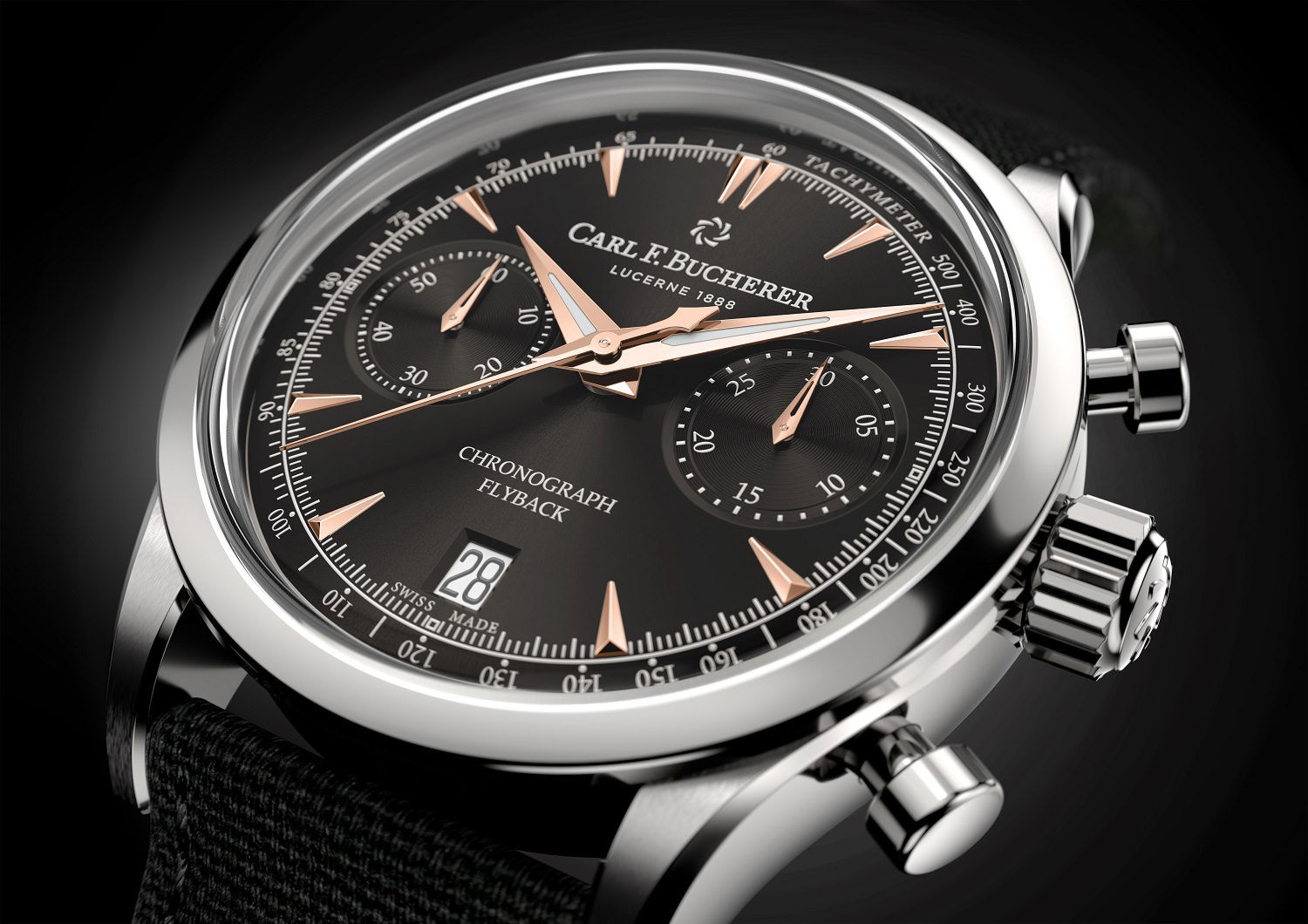Carl F. Bucherer Manero Flyback - View 3