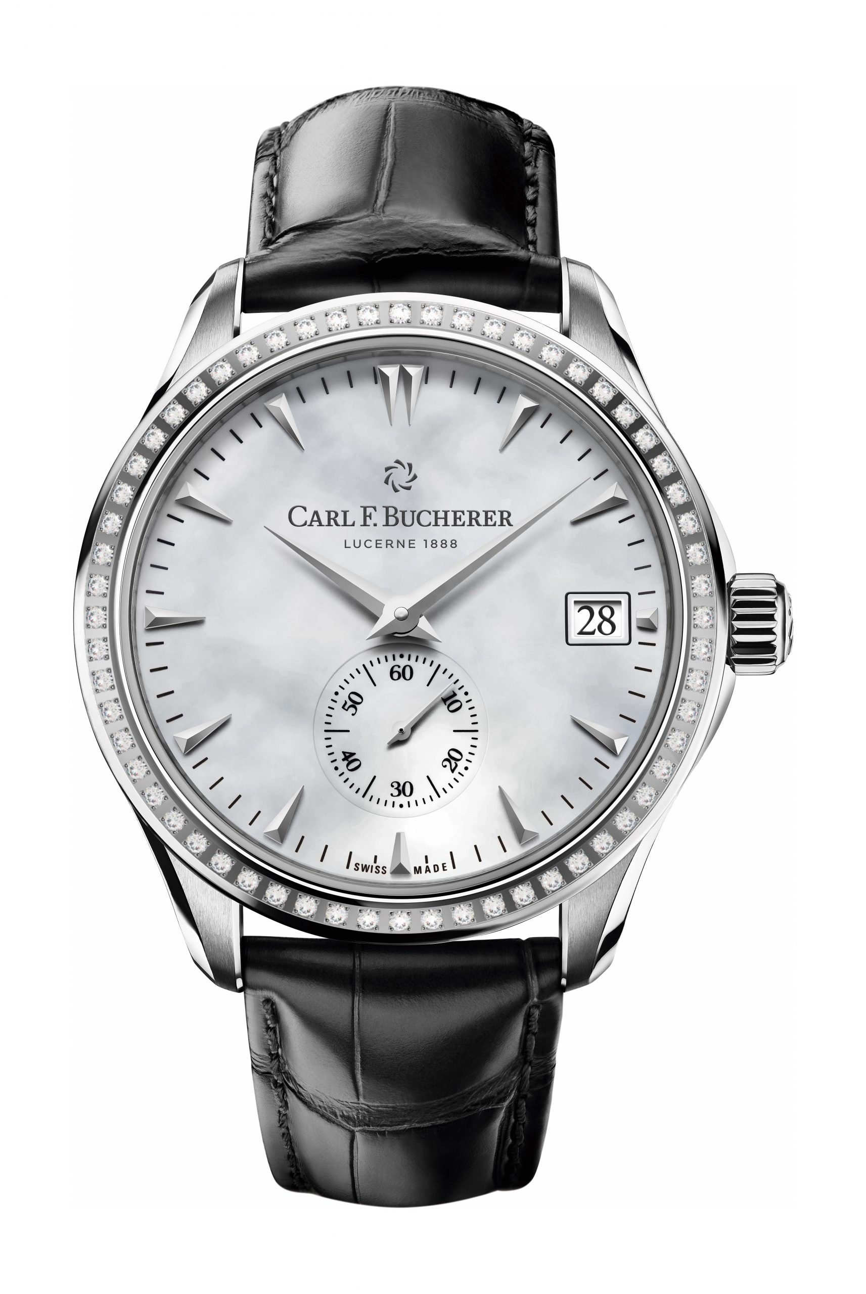 Carl F. Bucherer Manero Peripheral luxury timepiece - detailed view