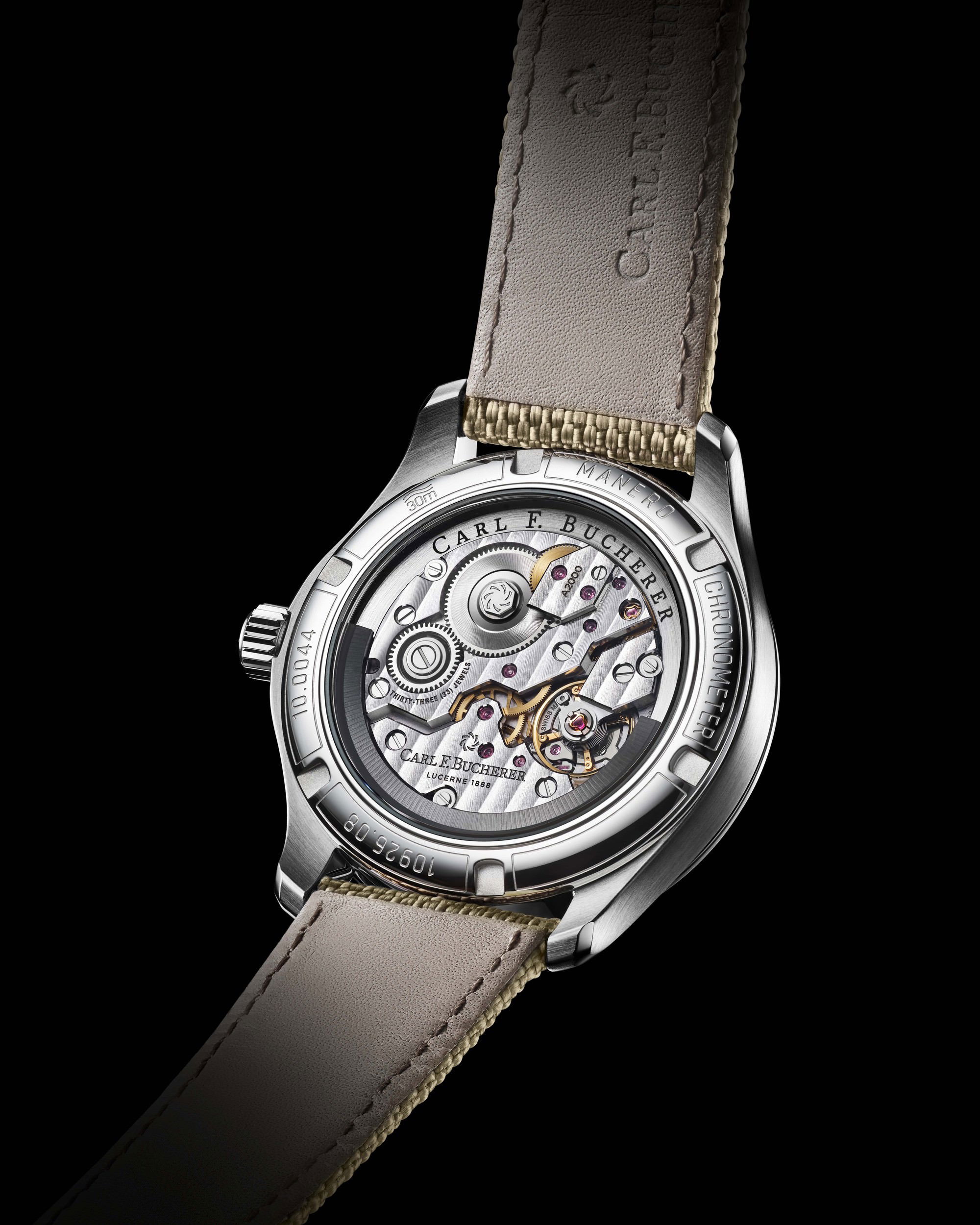 Carl F. Bucherer Manero Peripheral BigDate - View 2