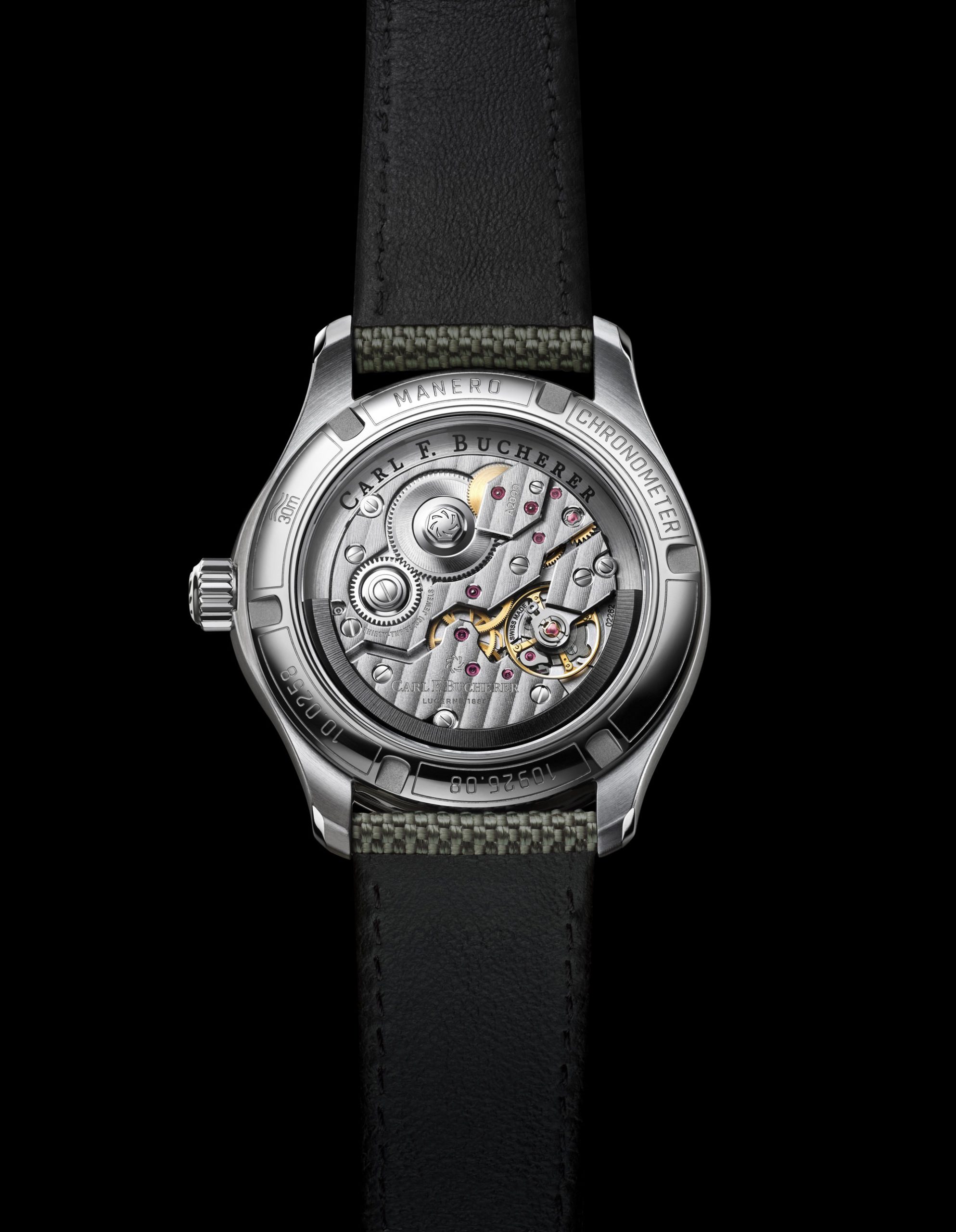 Carl F. Bucherer Manero Peripheral BigDate - View 2