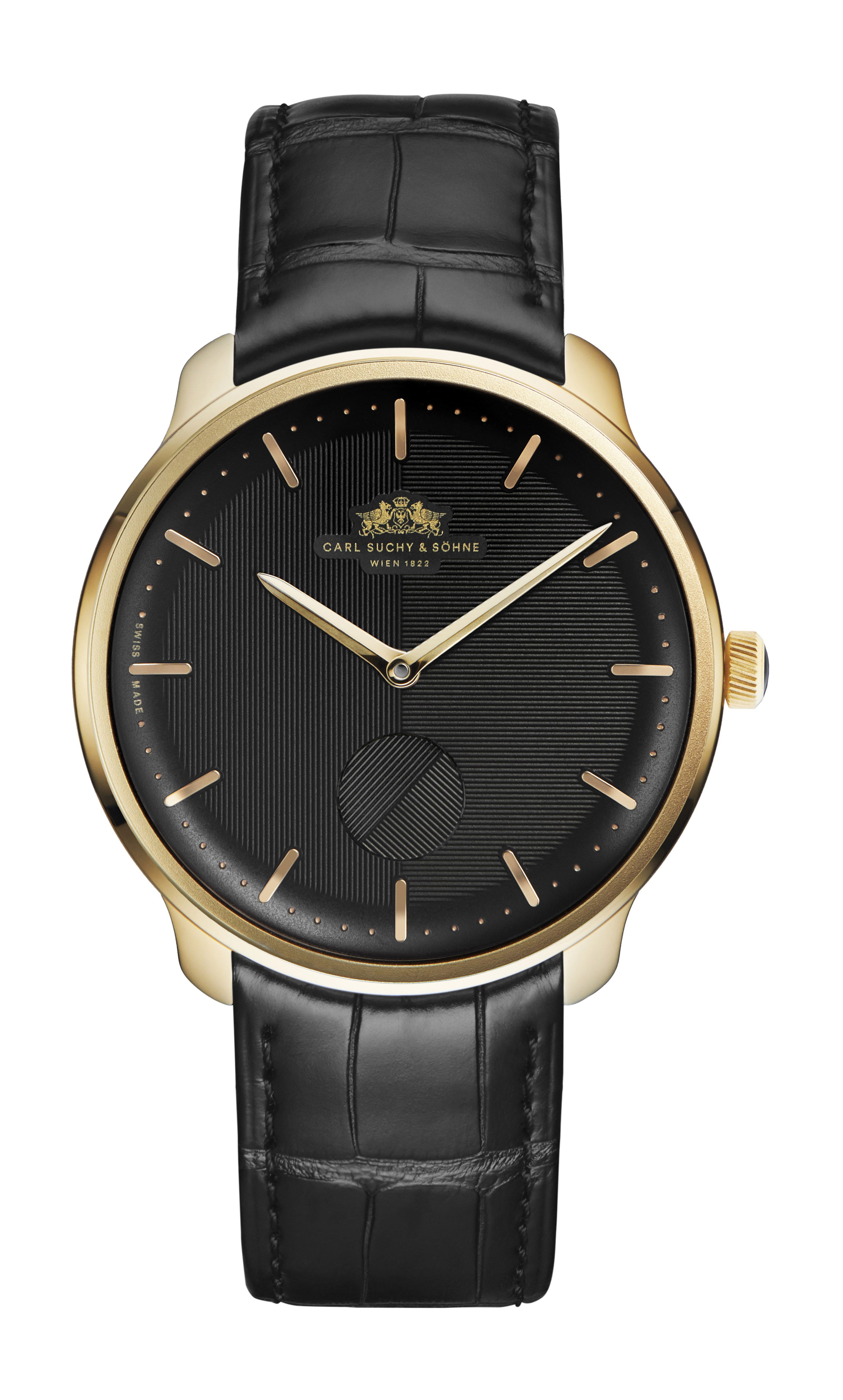 Carl Suchy and Sohne WALTZ N°1 – Gold watch