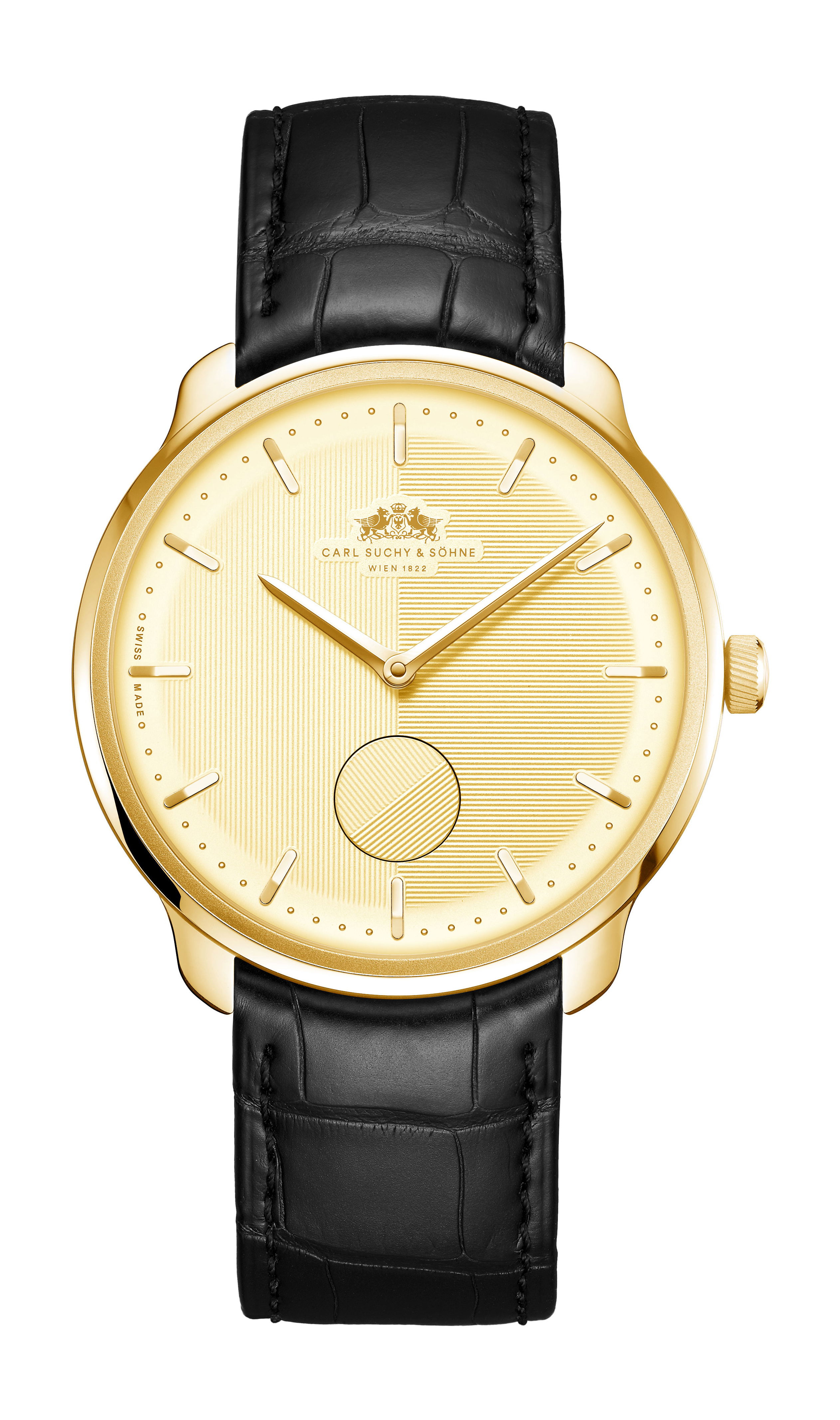 Carl Suchy and Sohne WALTZ N°1 – Gold watch