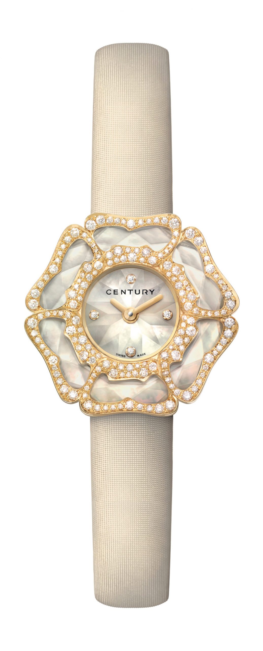 Century Mini Leela Blossom luxury timepiece - detailed view