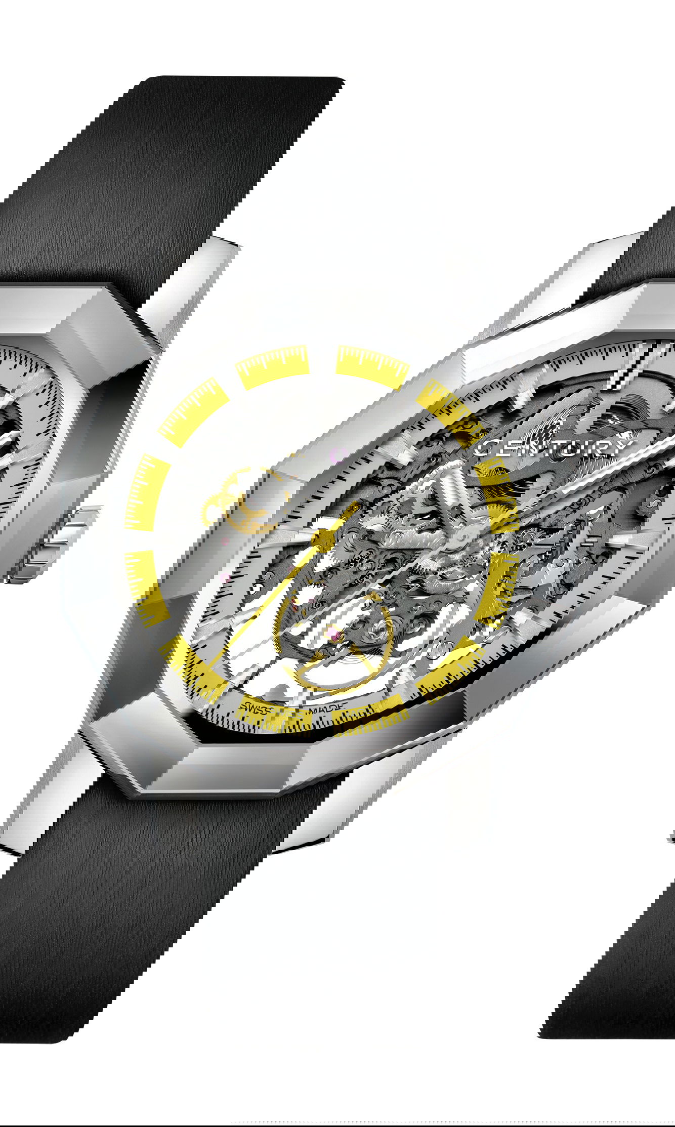 Century Prime Time Skeleton luxury timepiece - detailed view