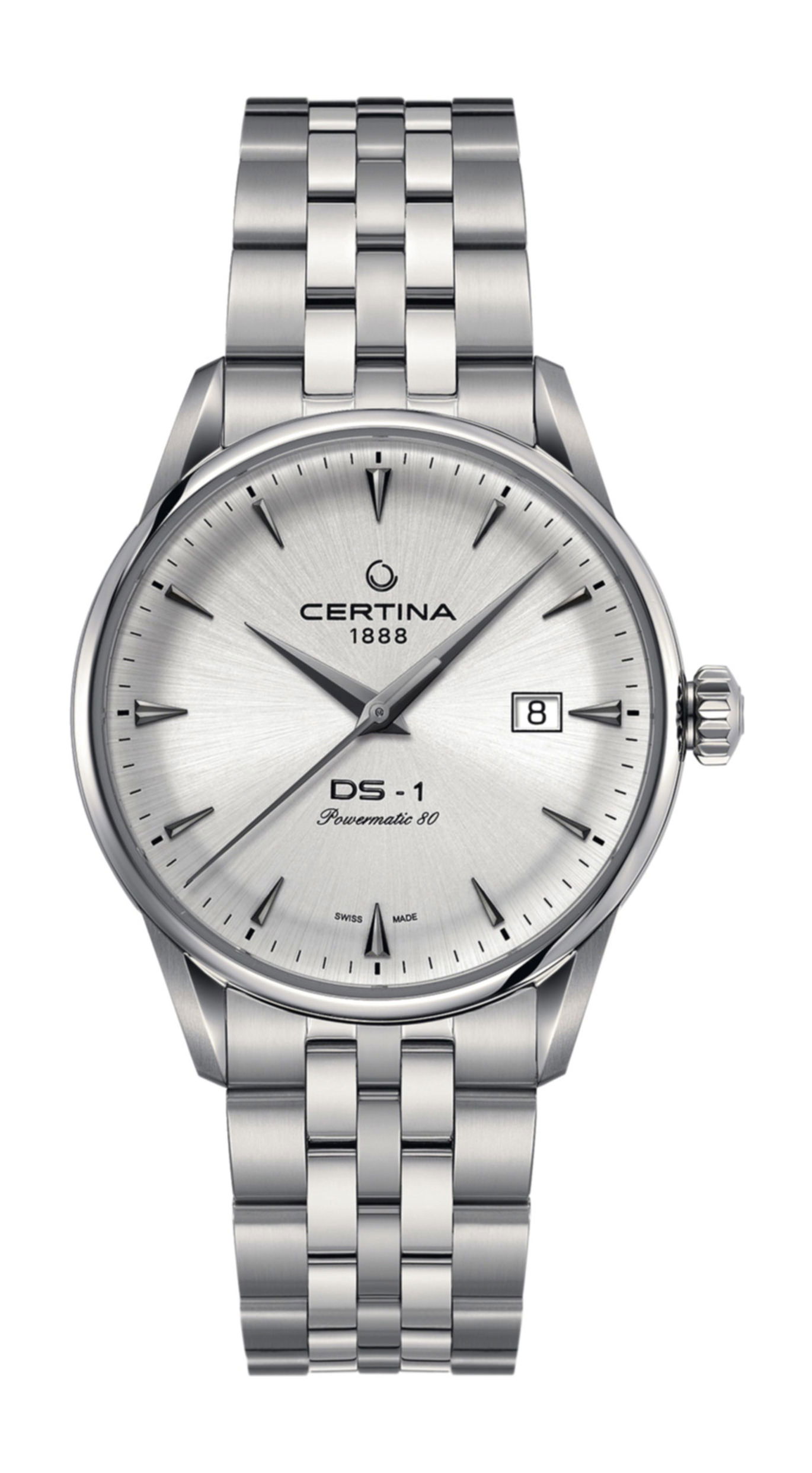 Certina DS-1 luxury timepiece - detailed view
