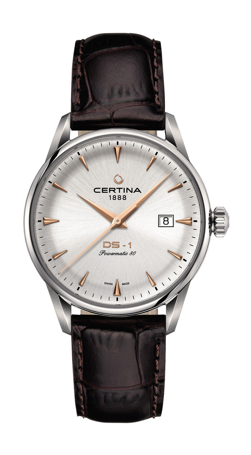 Certina DS-1 luxury timepiece - detailed view