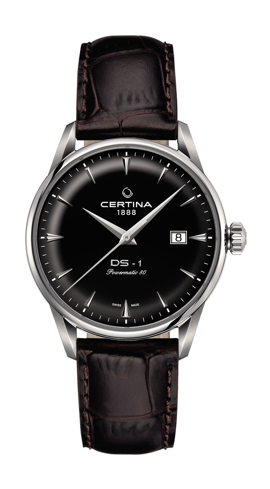 Certina DS-1 luxury timepiece - detailed view