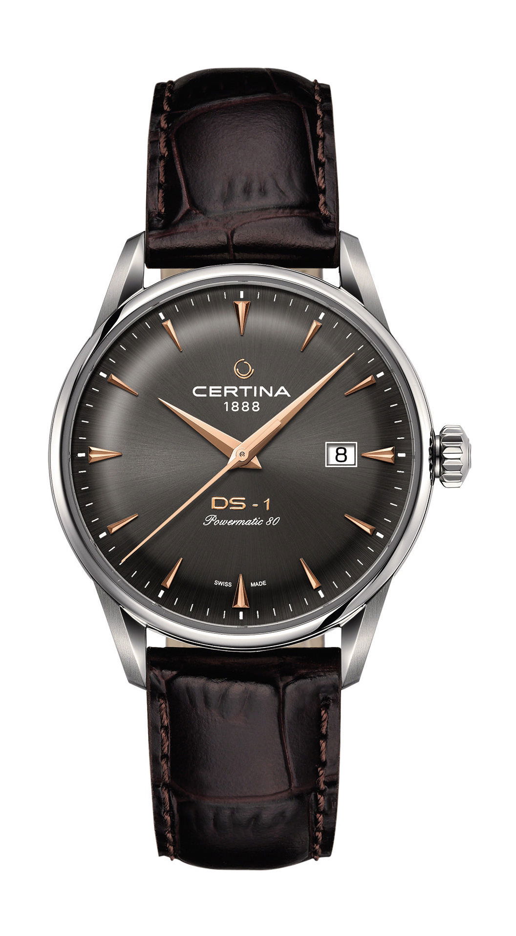 Certina DS-1 luxury timepiece - detailed view