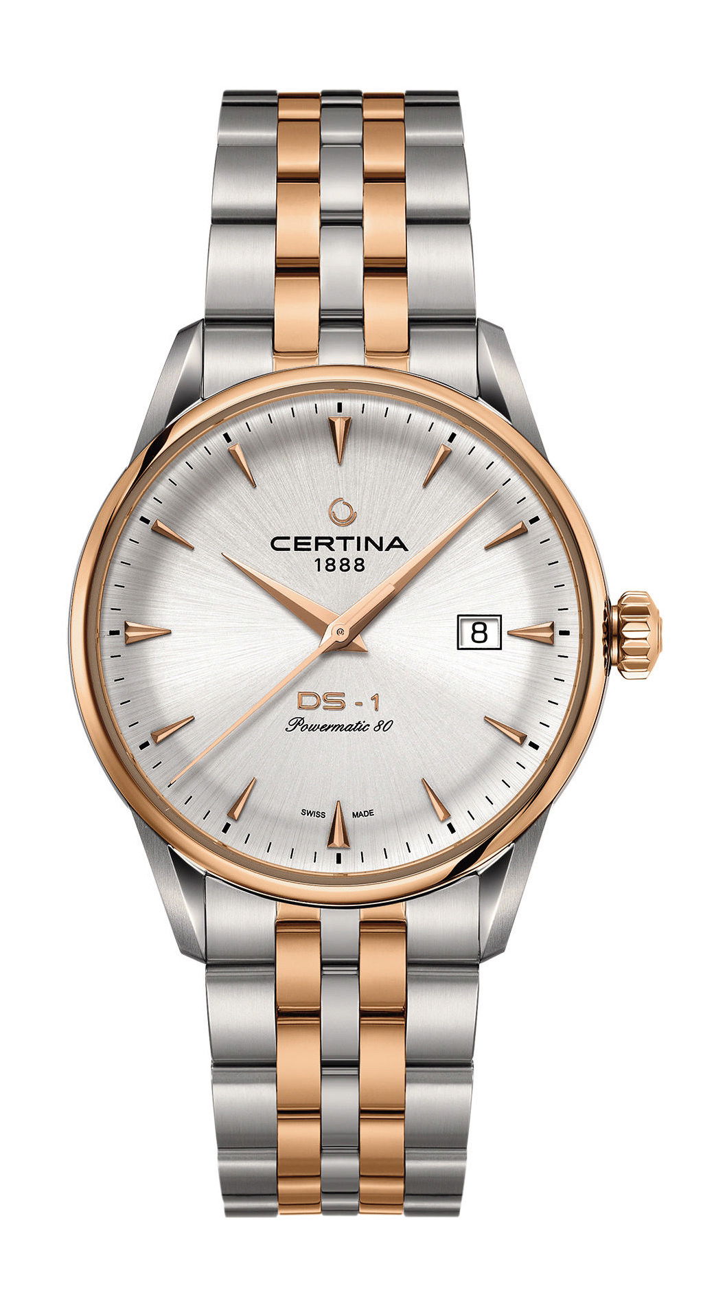 Certina DS-1 luxury timepiece - detailed view