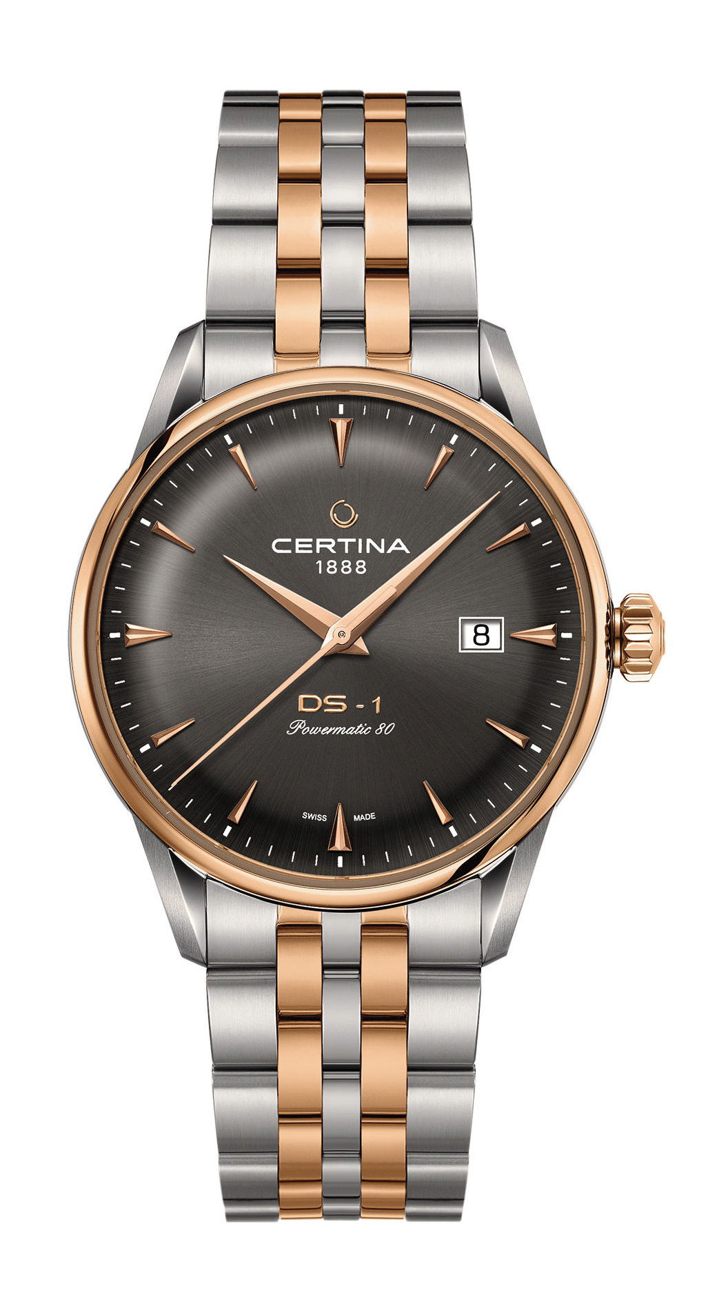 Certina DS-1 luxury timepiece - detailed view