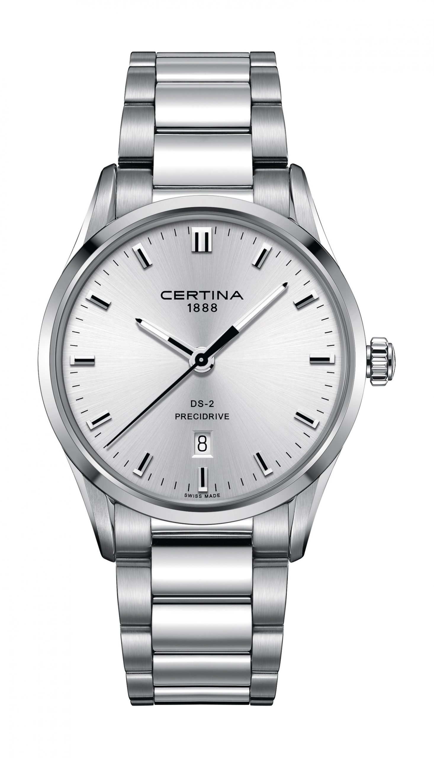 Certina DS-2 luxury timepiece - detailed view