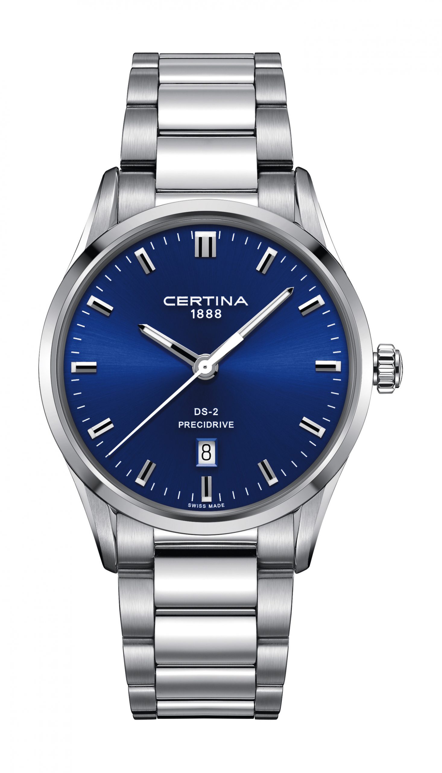 Certina DS-2 luxury timepiece - detailed view