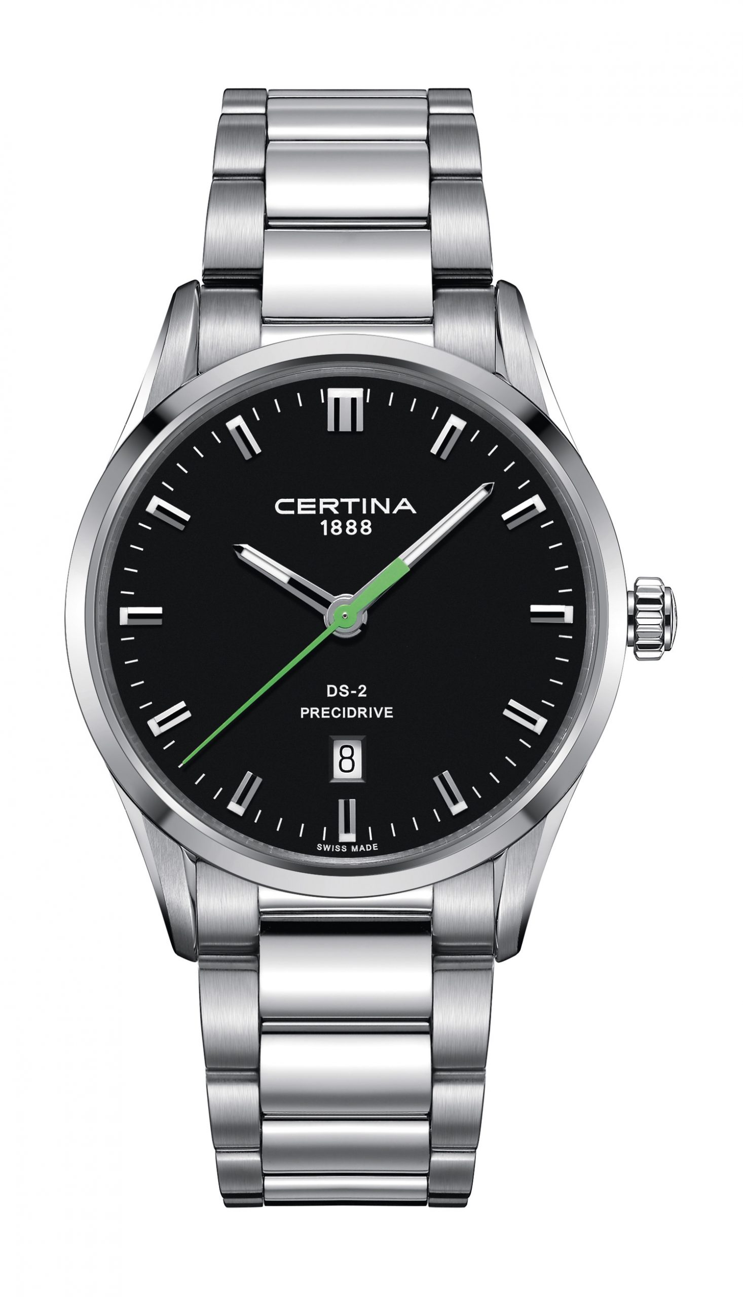Certina DS-2 luxury timepiece - detailed view