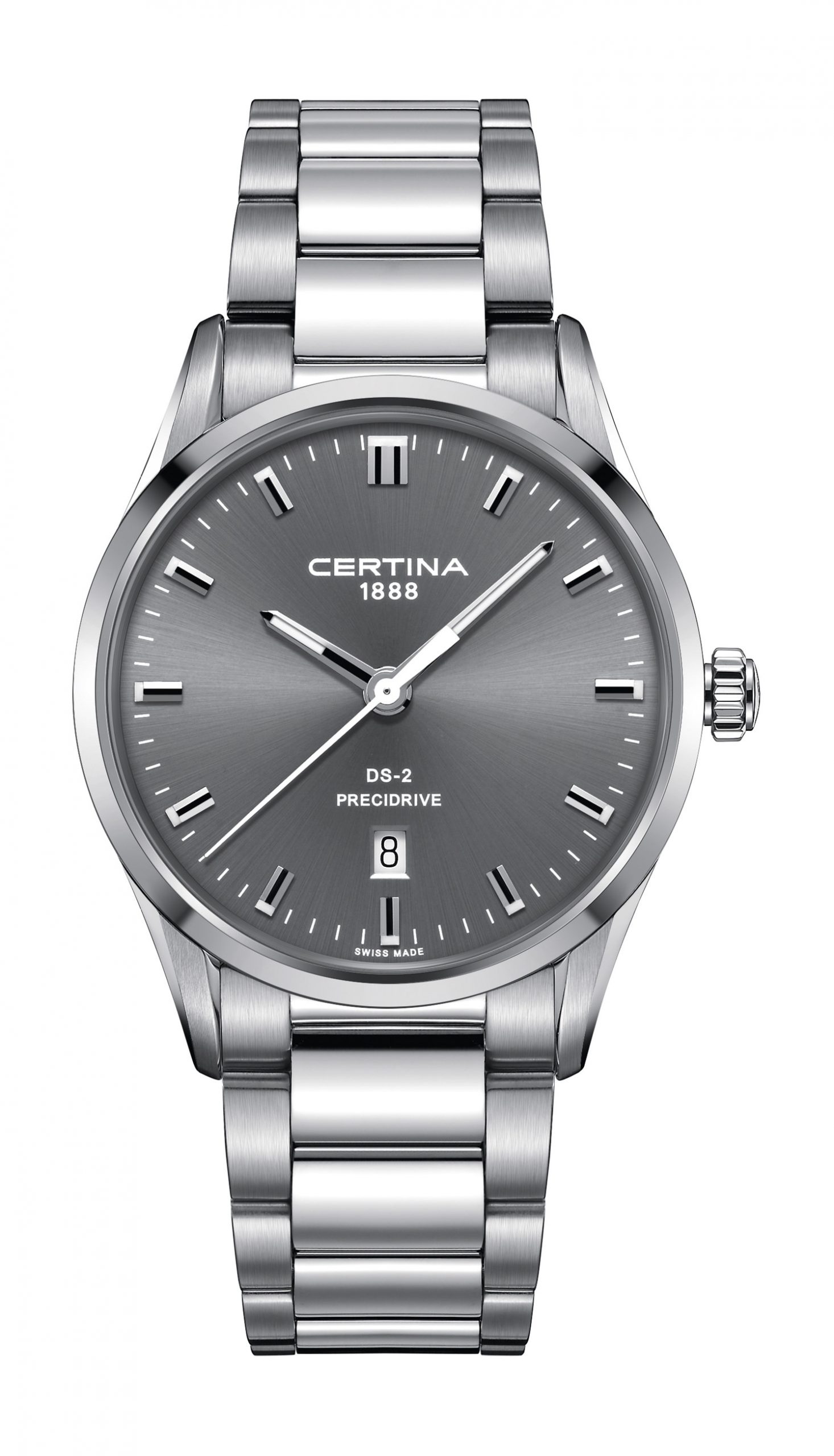 Certina DS-2 luxury timepiece - detailed view