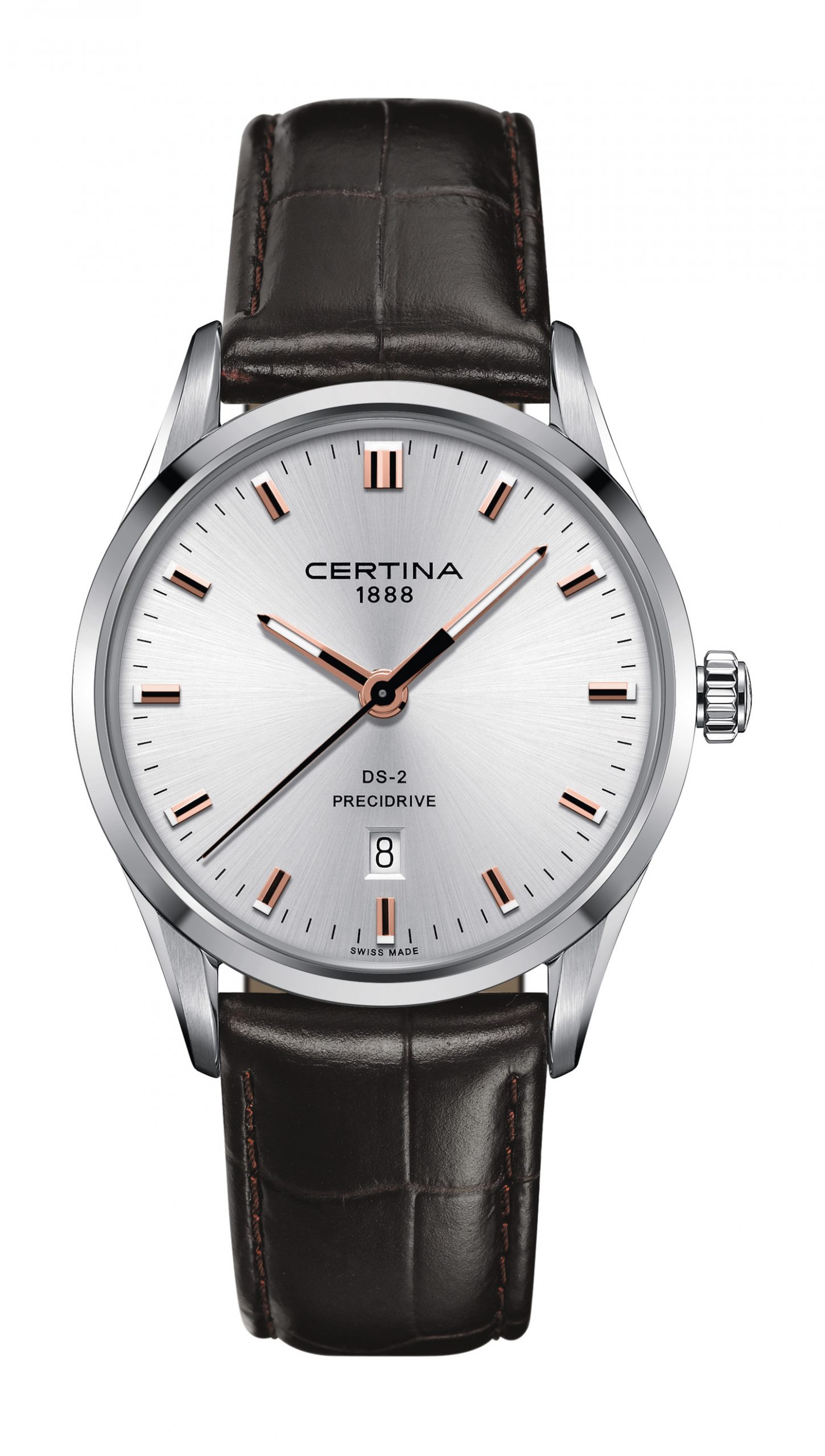 Certina DS-2 luxury timepiece - detailed view