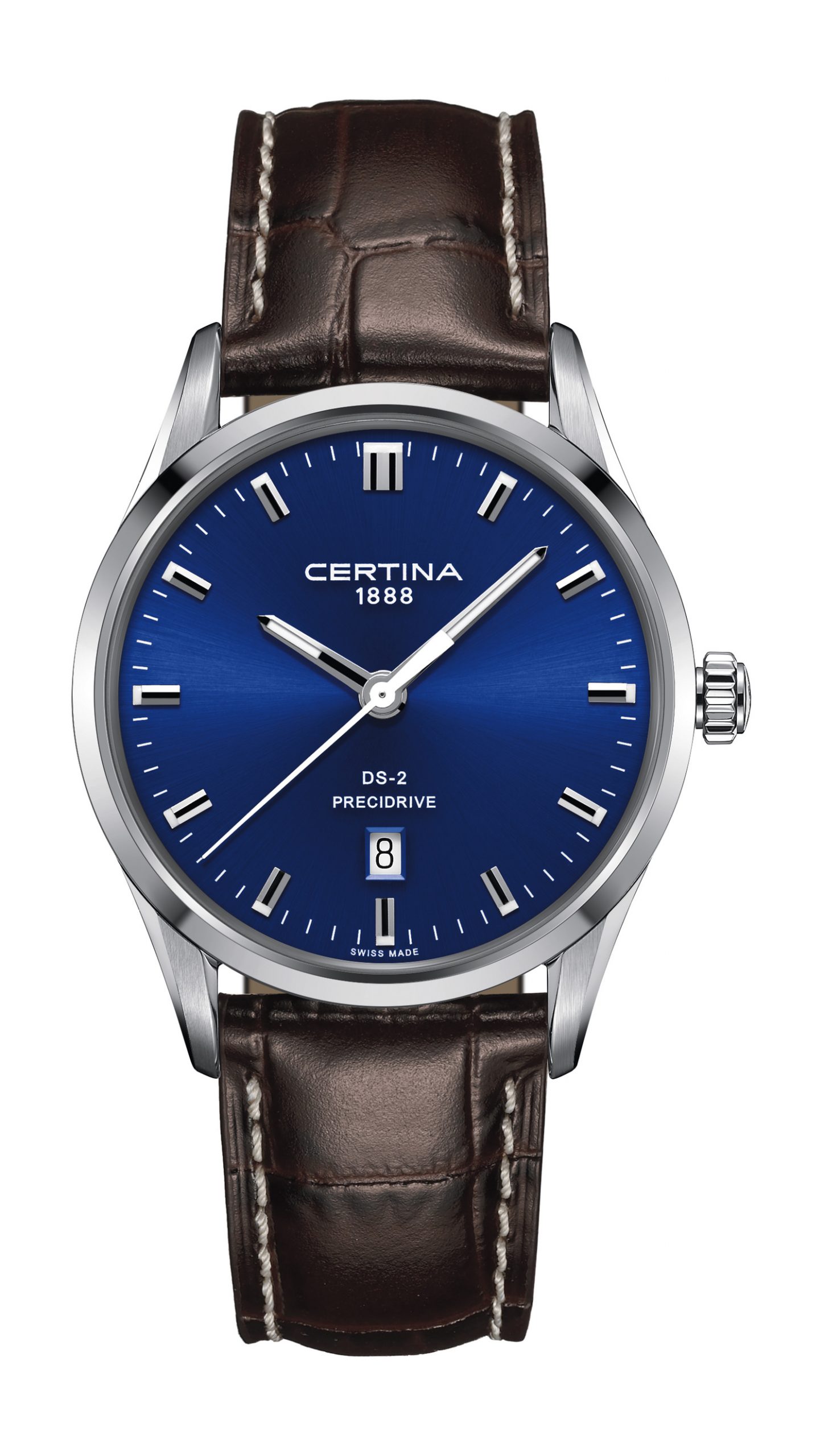 Certina DS-2 luxury timepiece - detailed view