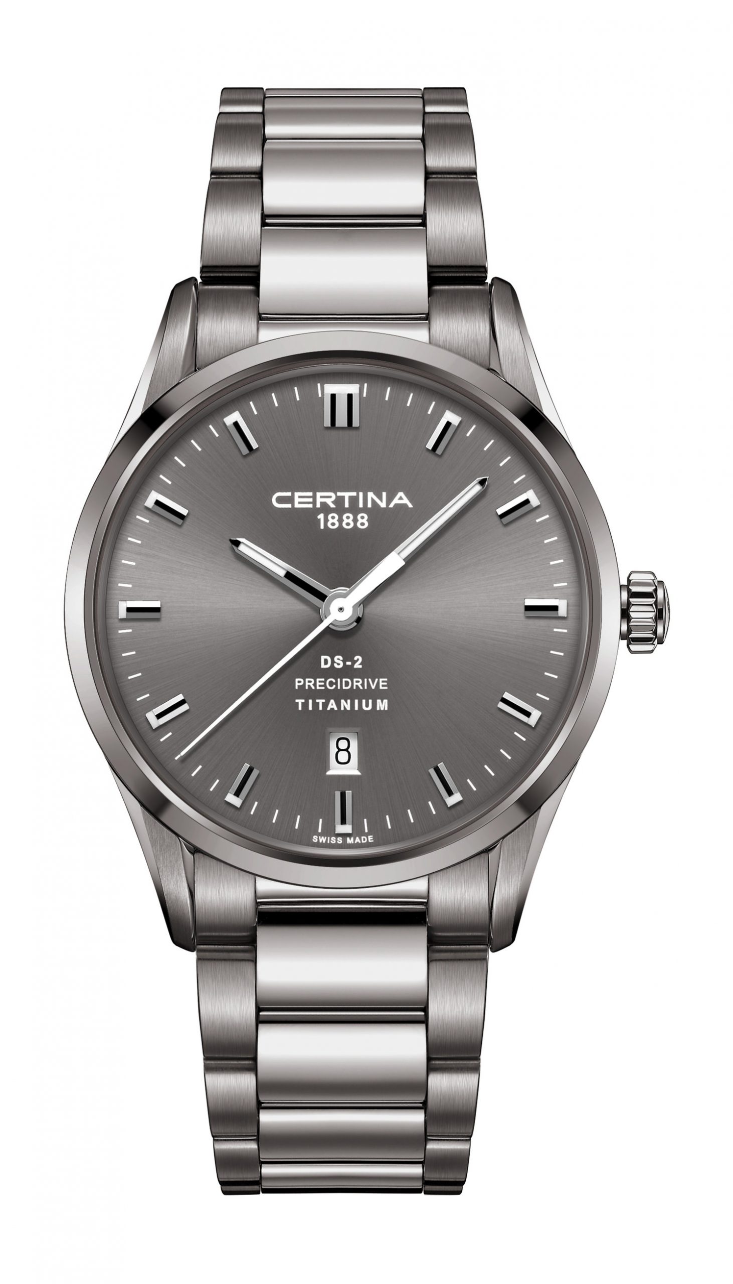 Certina DS-2 luxury timepiece - detailed view