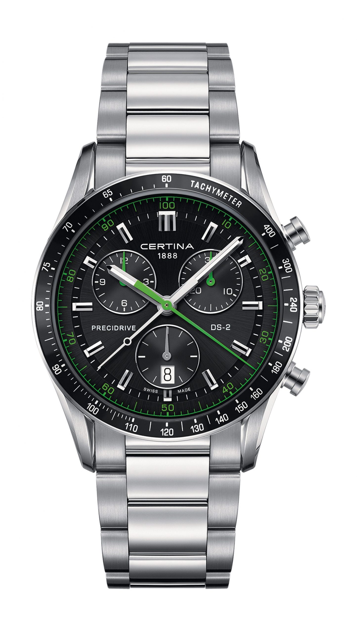 Certina DS-2 luxury timepiece - detailed view