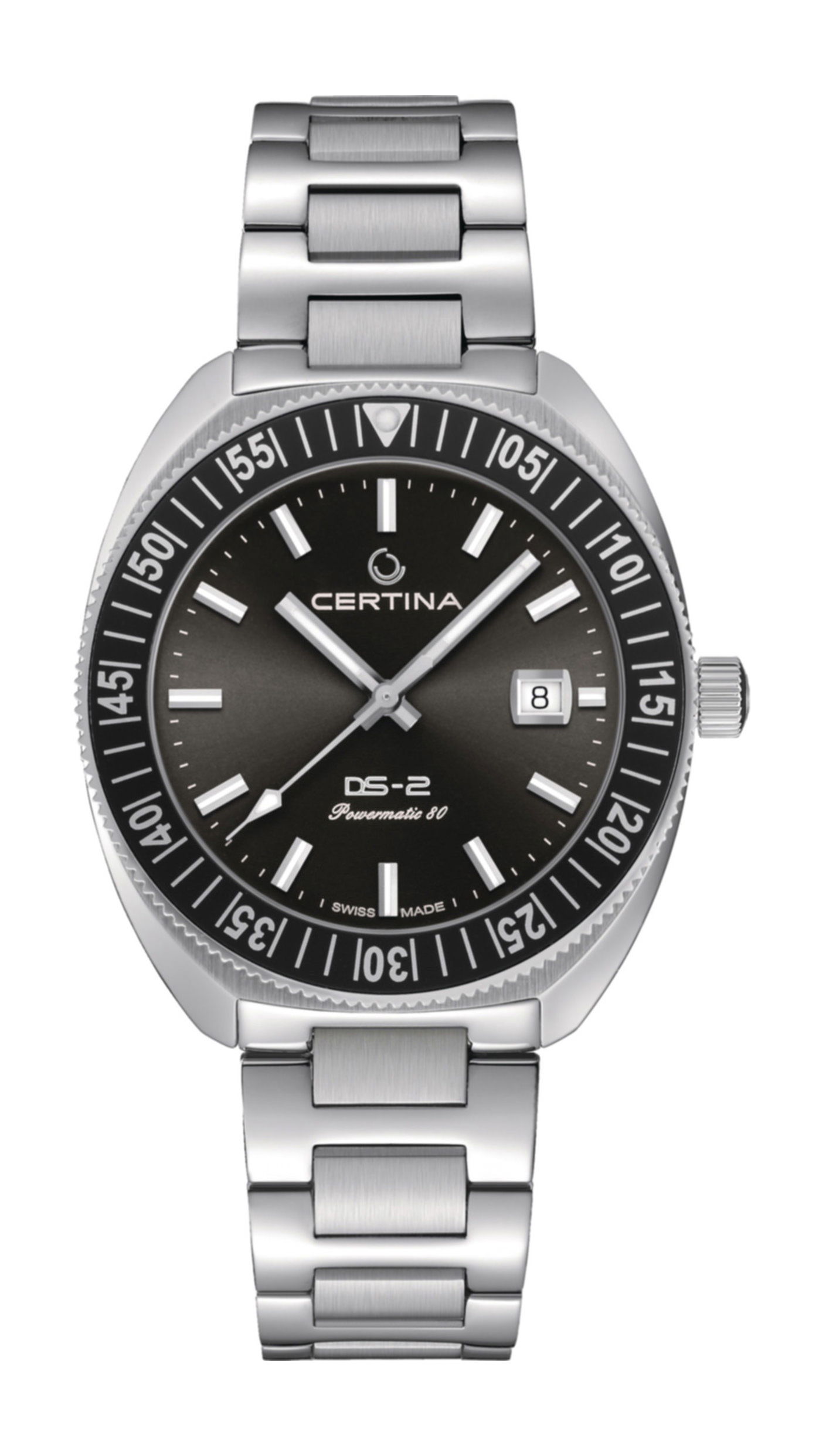 Certina DS-2 luxury timepiece - detailed view