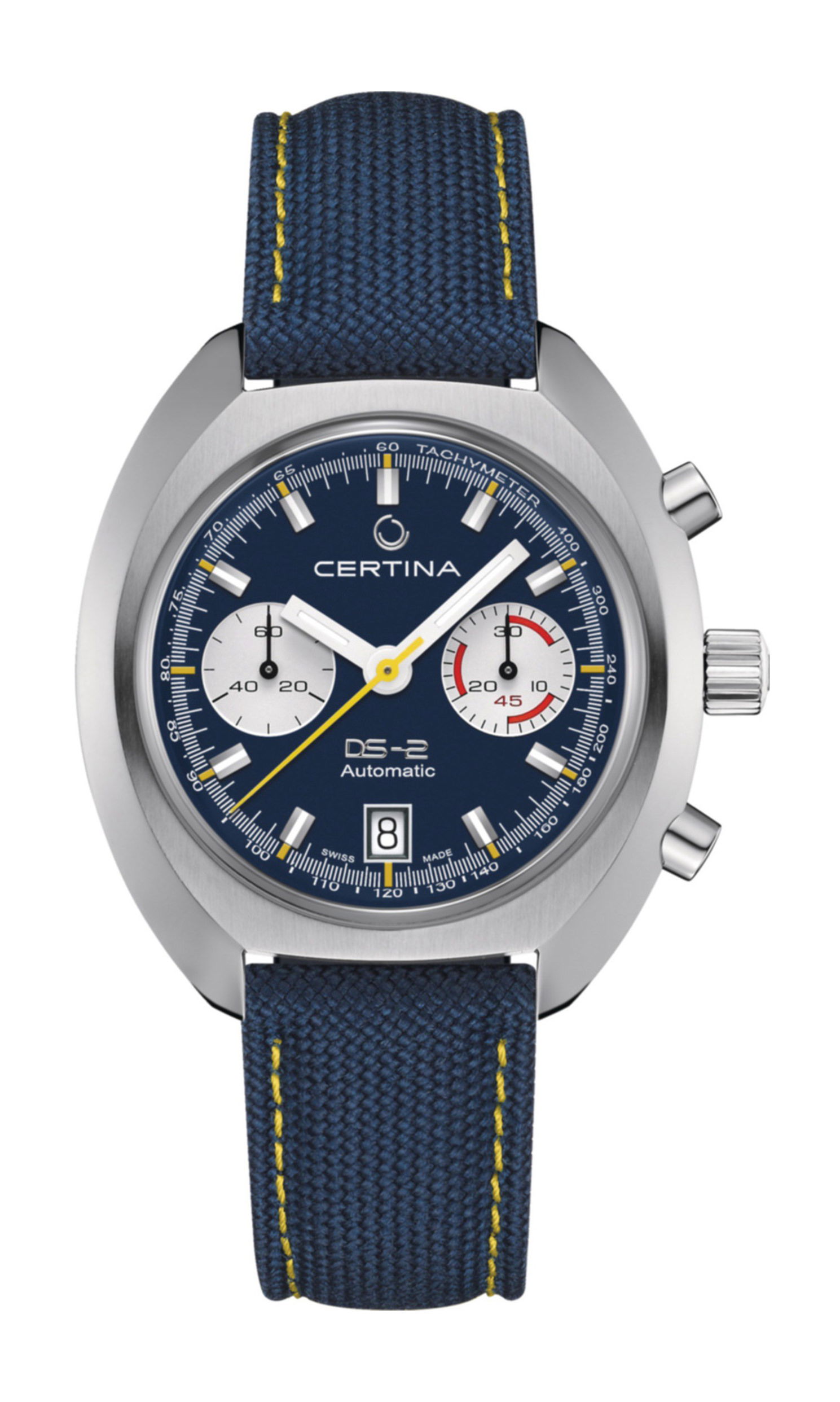 Certina DS-2 Chronograph Automatic luxury timepiece - detailed view
