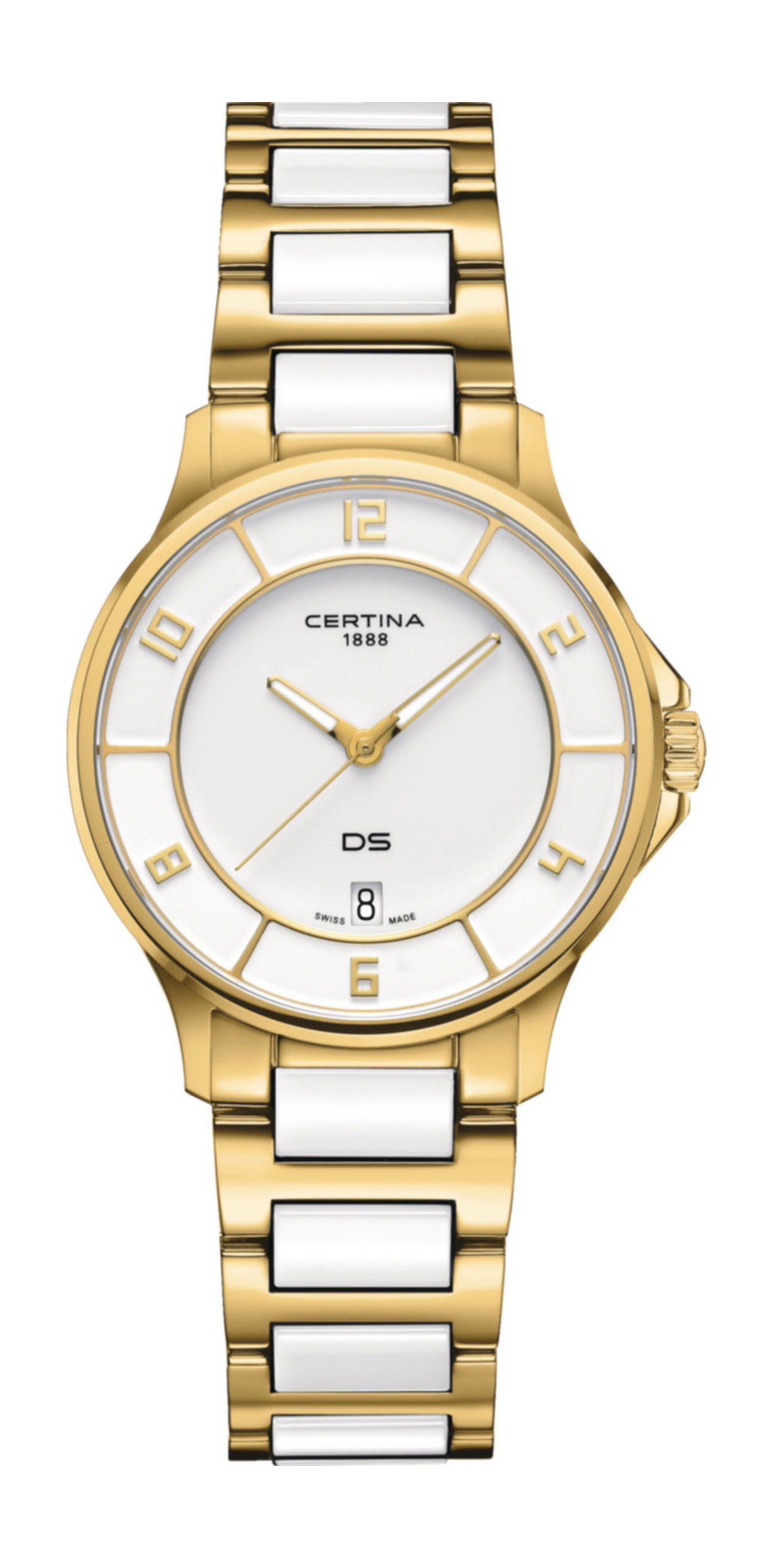 Certina DS-6 Lady luxury timepiece - detailed view