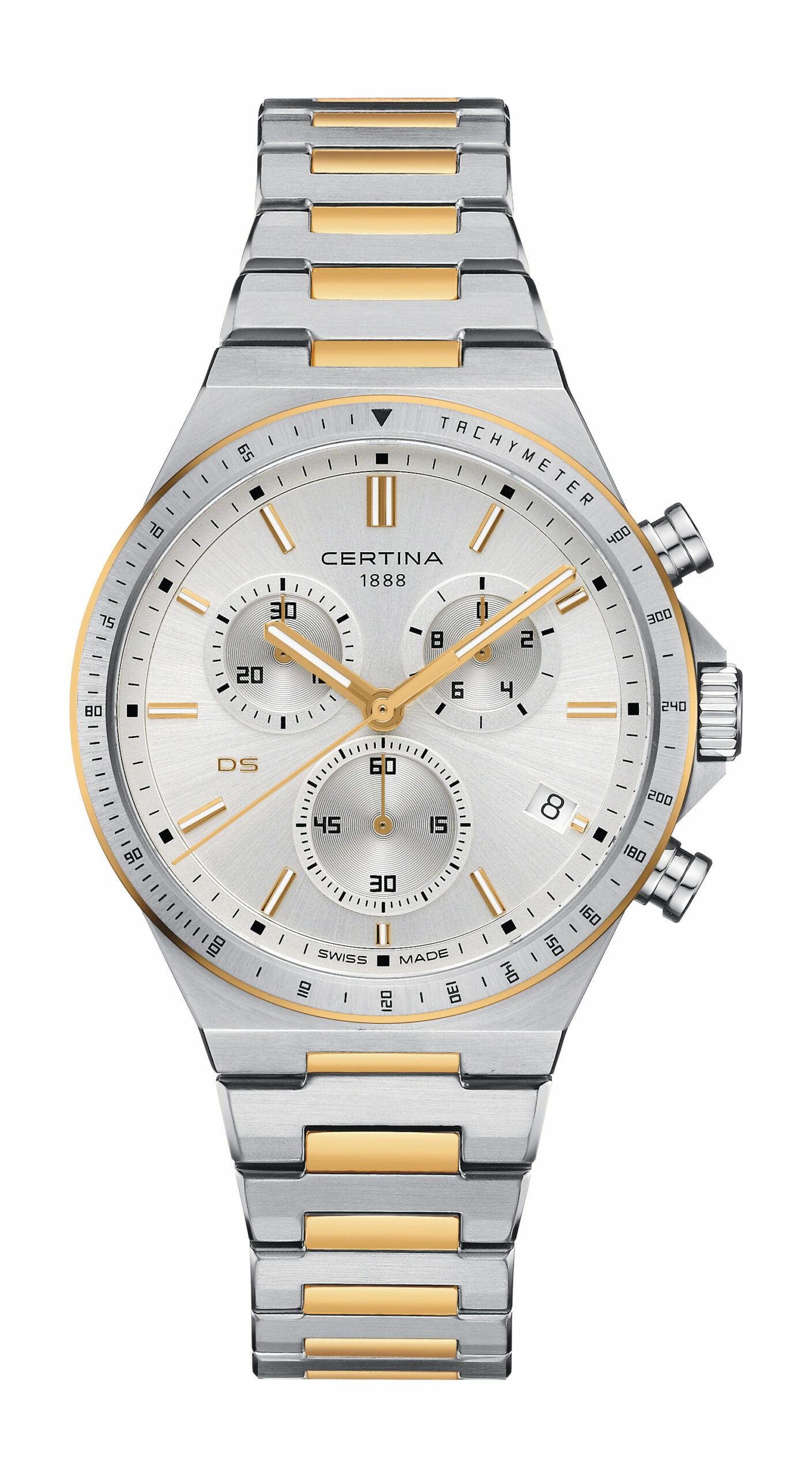 Certina DS-7 Chronograph luxury timepiece - detailed view