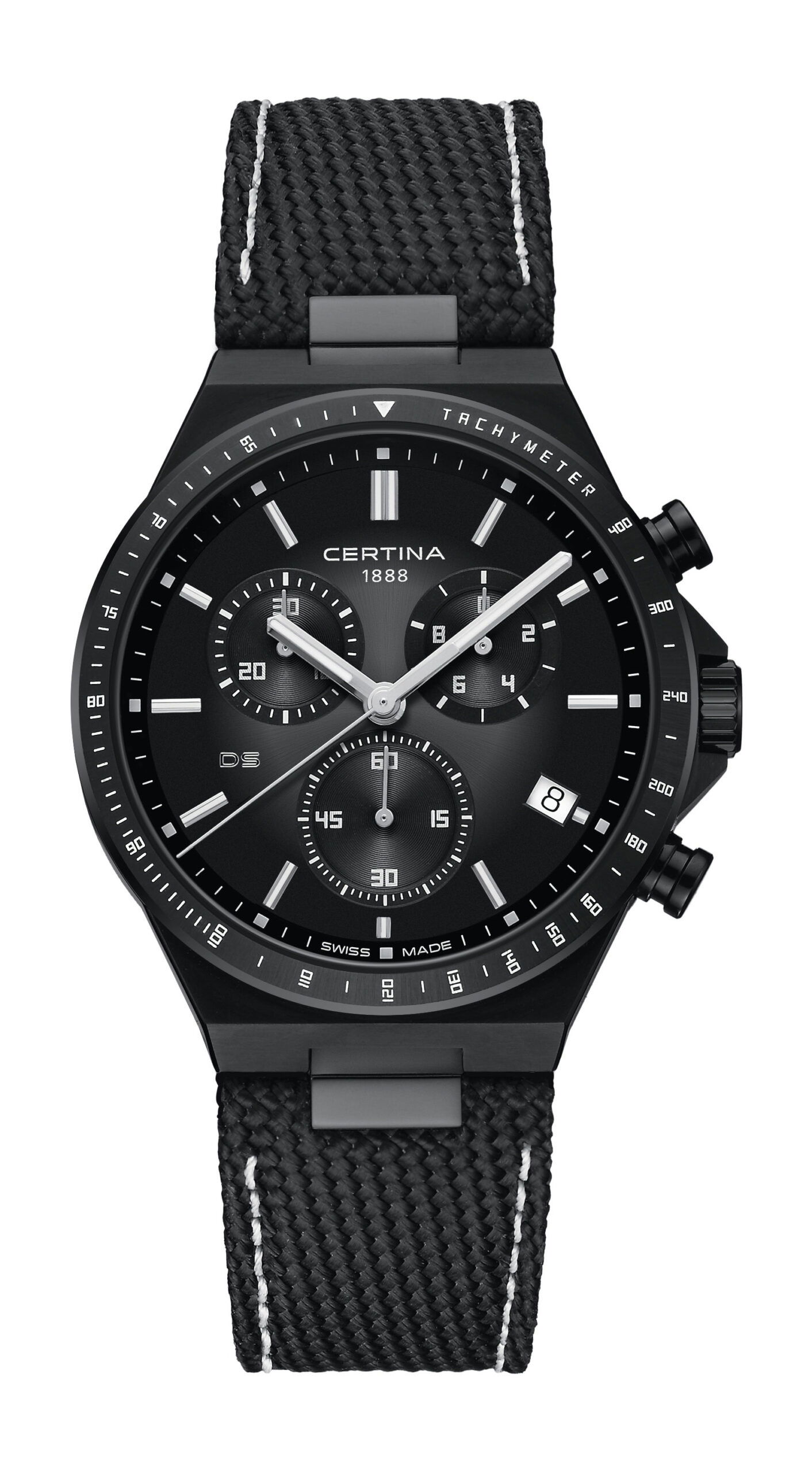 Certina DS-7 Chronograph luxury timepiece - detailed view