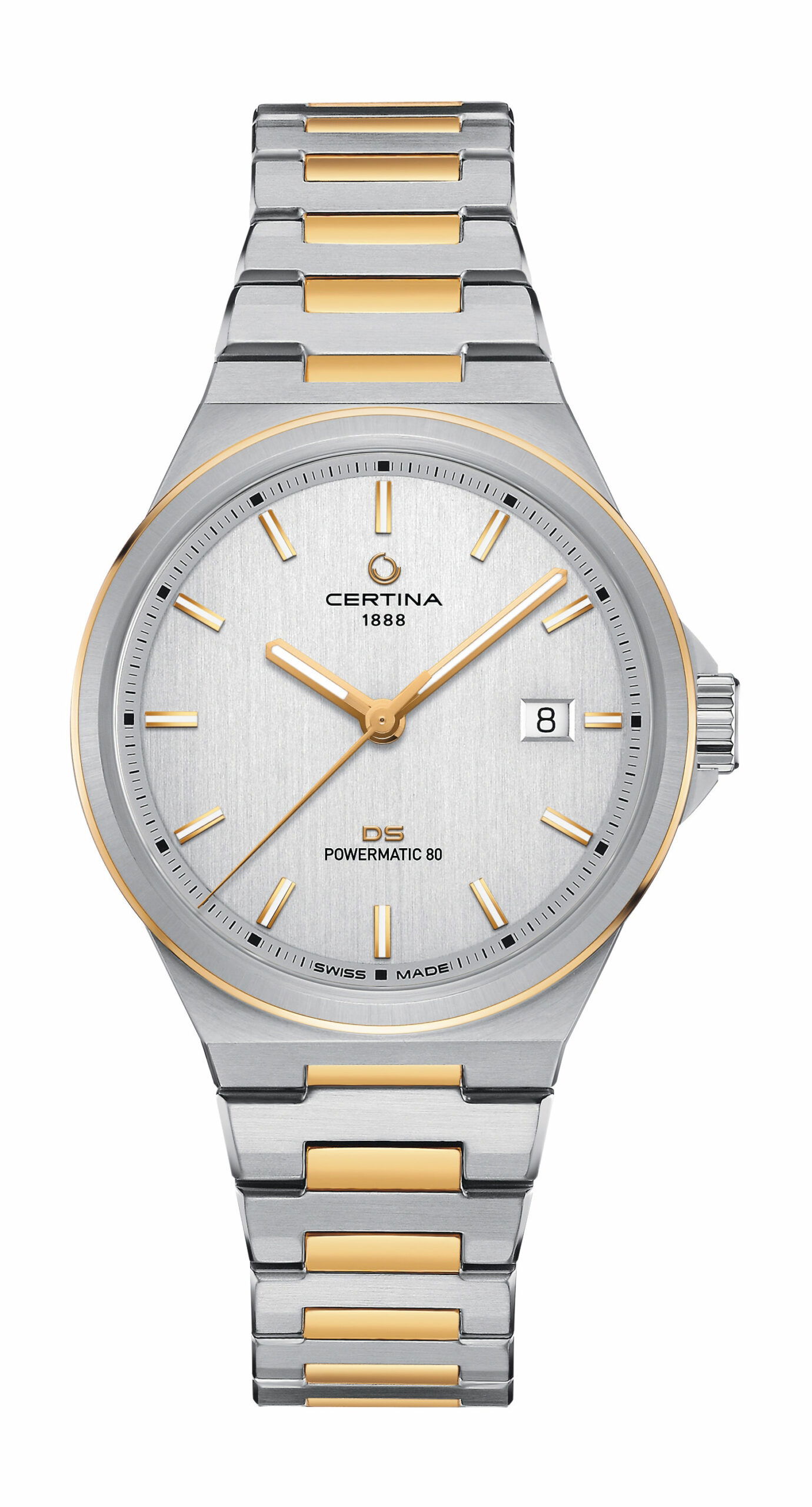 Certina DS-7 Powermatic 80 luxury timepiece - detailed view
