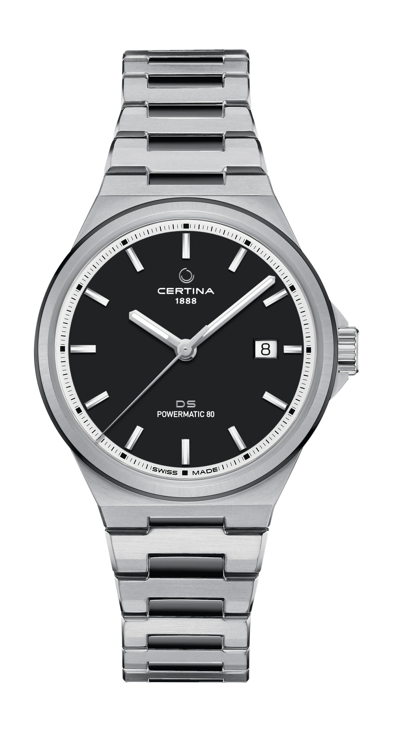 Certina DS-7 Powermatic 80 luxury timepiece - detailed view