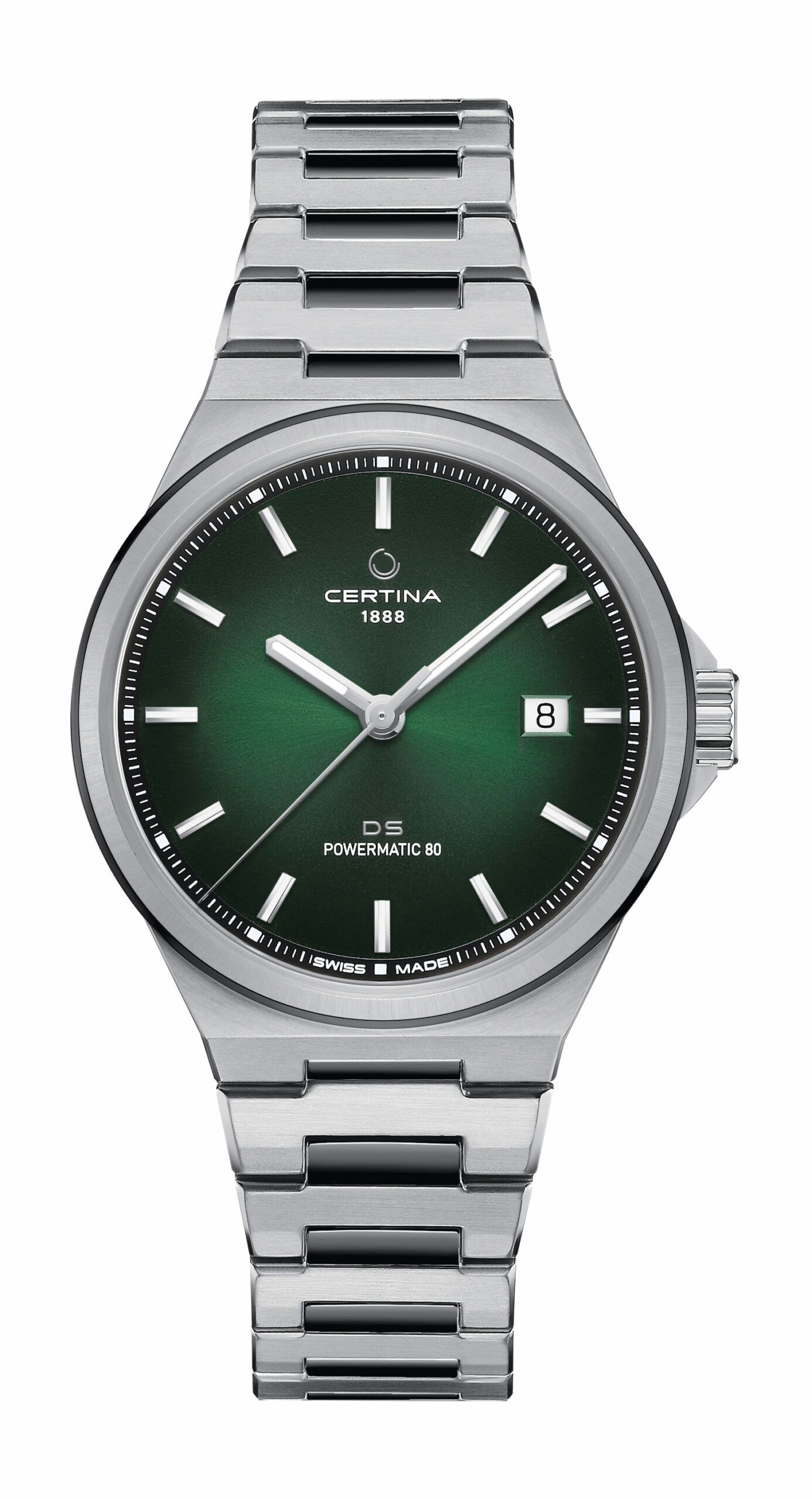 Certina DS-7 Powermatic 80 luxury timepiece - detailed view