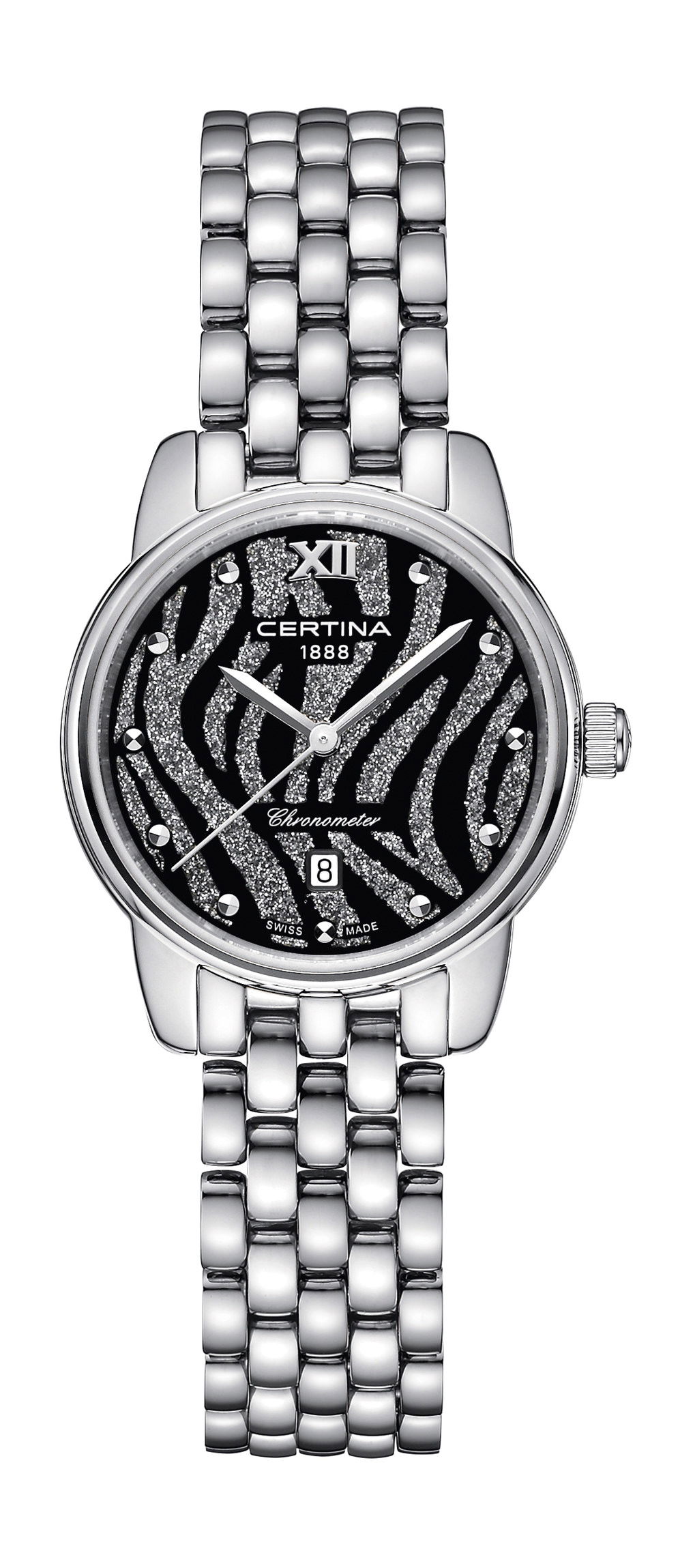 Certina DS-8 luxury timepiece - detailed view