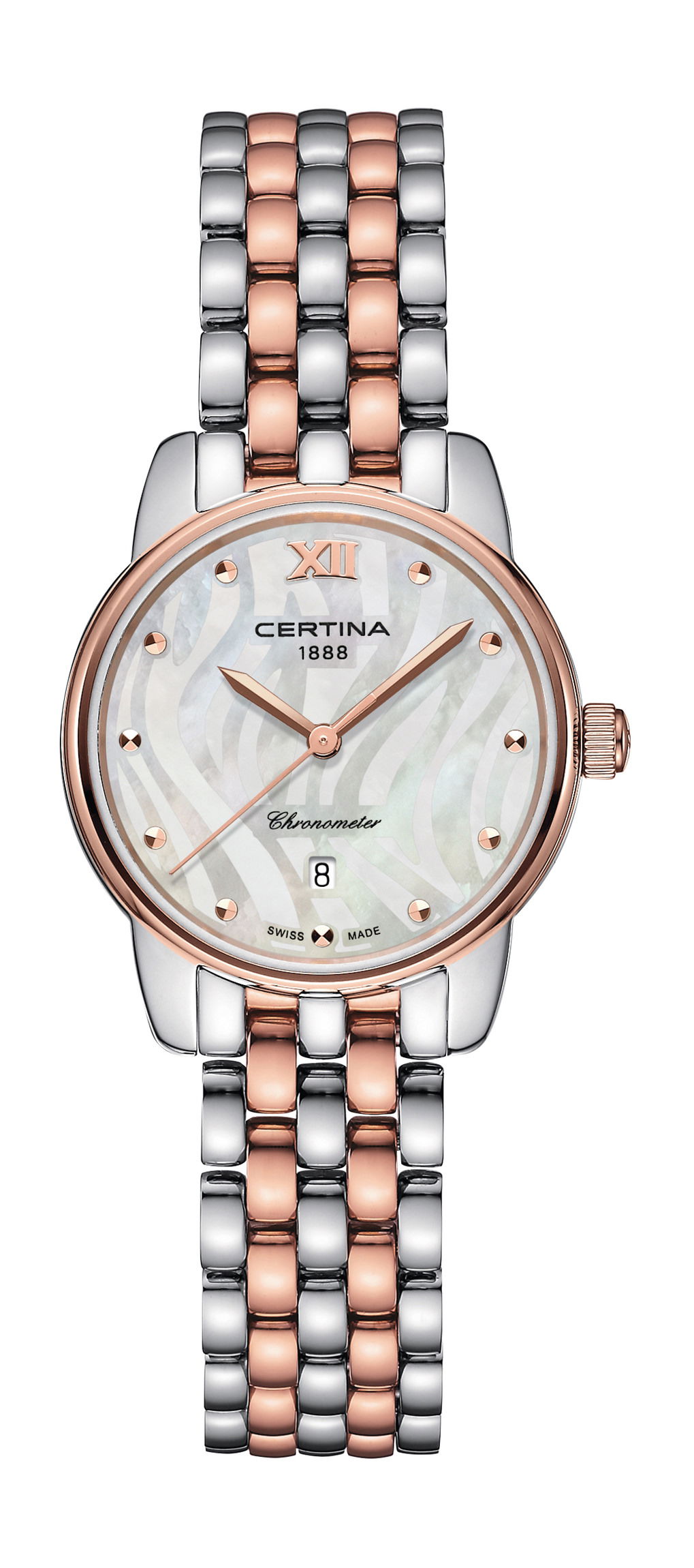 Certina DS-8 luxury timepiece - detailed view