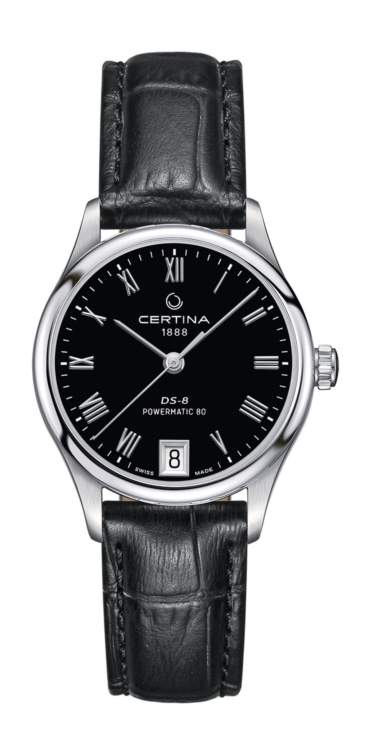 Certina DS-8 luxury timepiece - detailed view