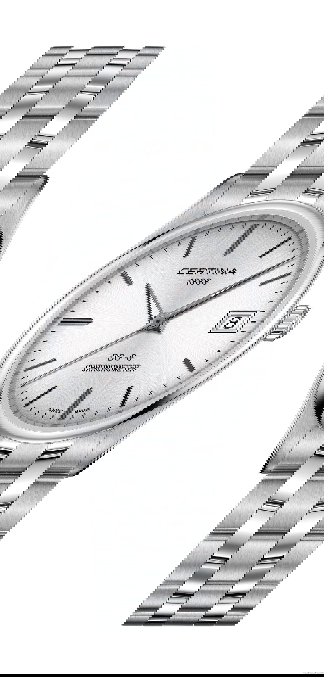 Certina DS-8 luxury timepiece - detailed view
