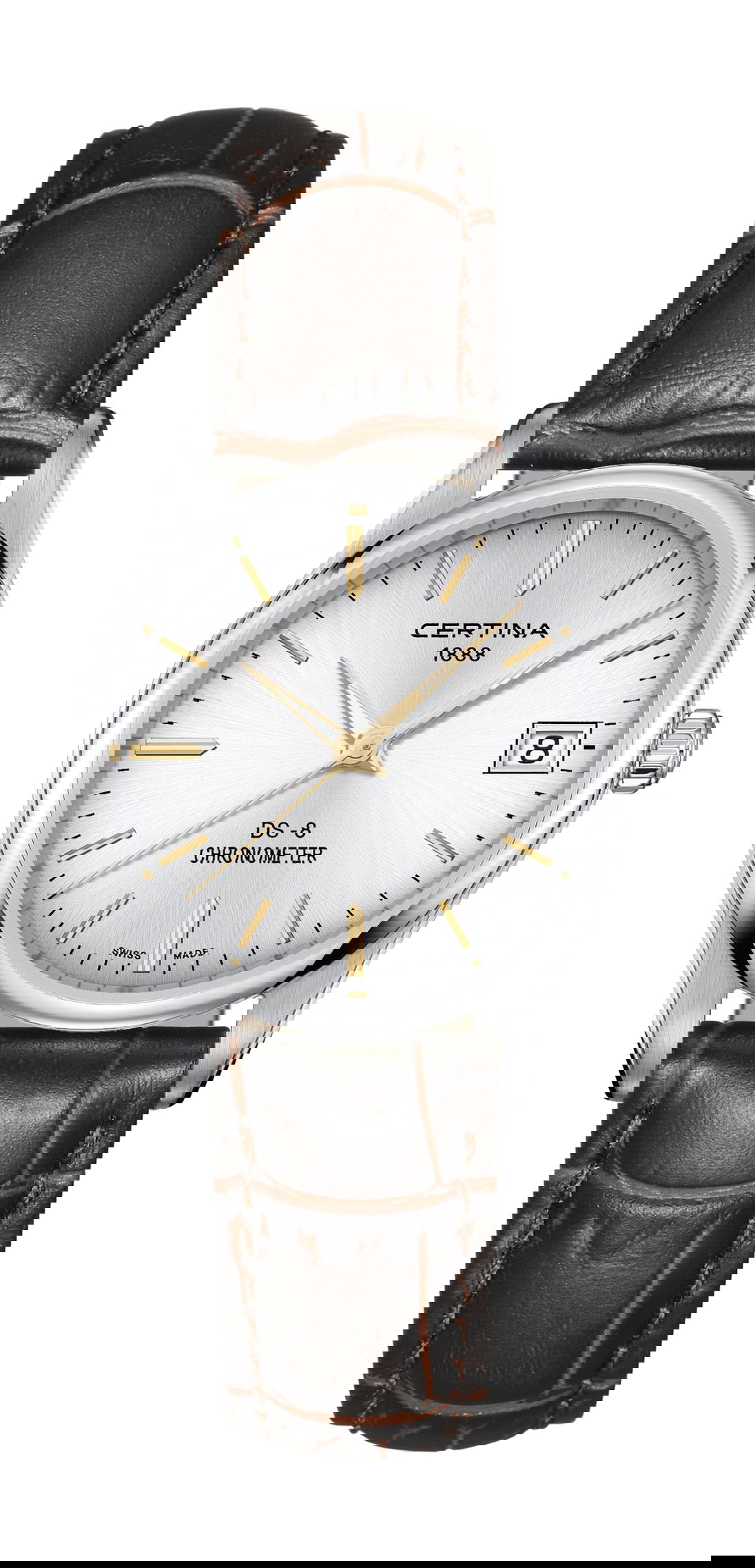 Certina DS-8 luxury timepiece - detailed view