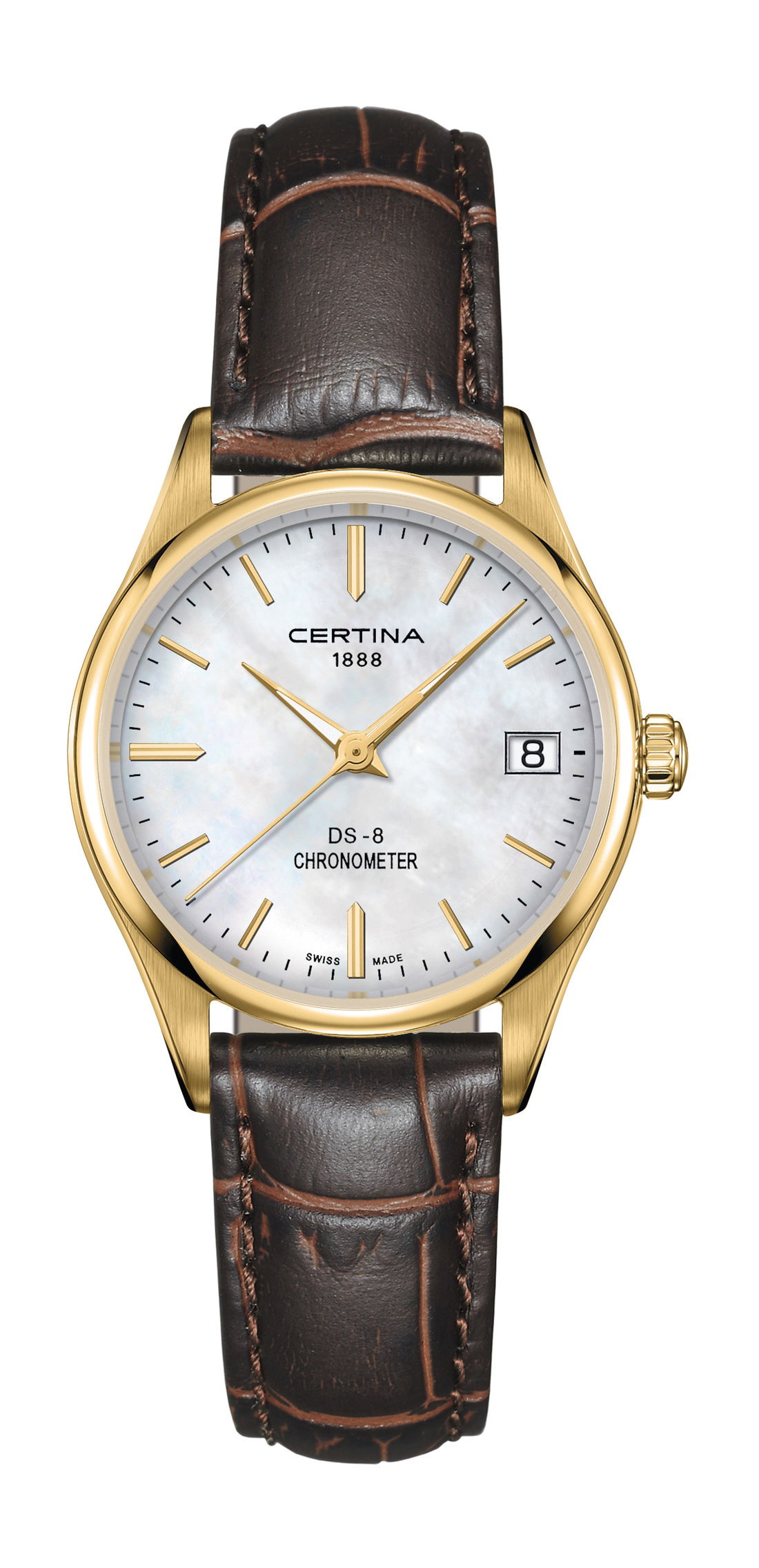 Certina DS-8 luxury timepiece - detailed view