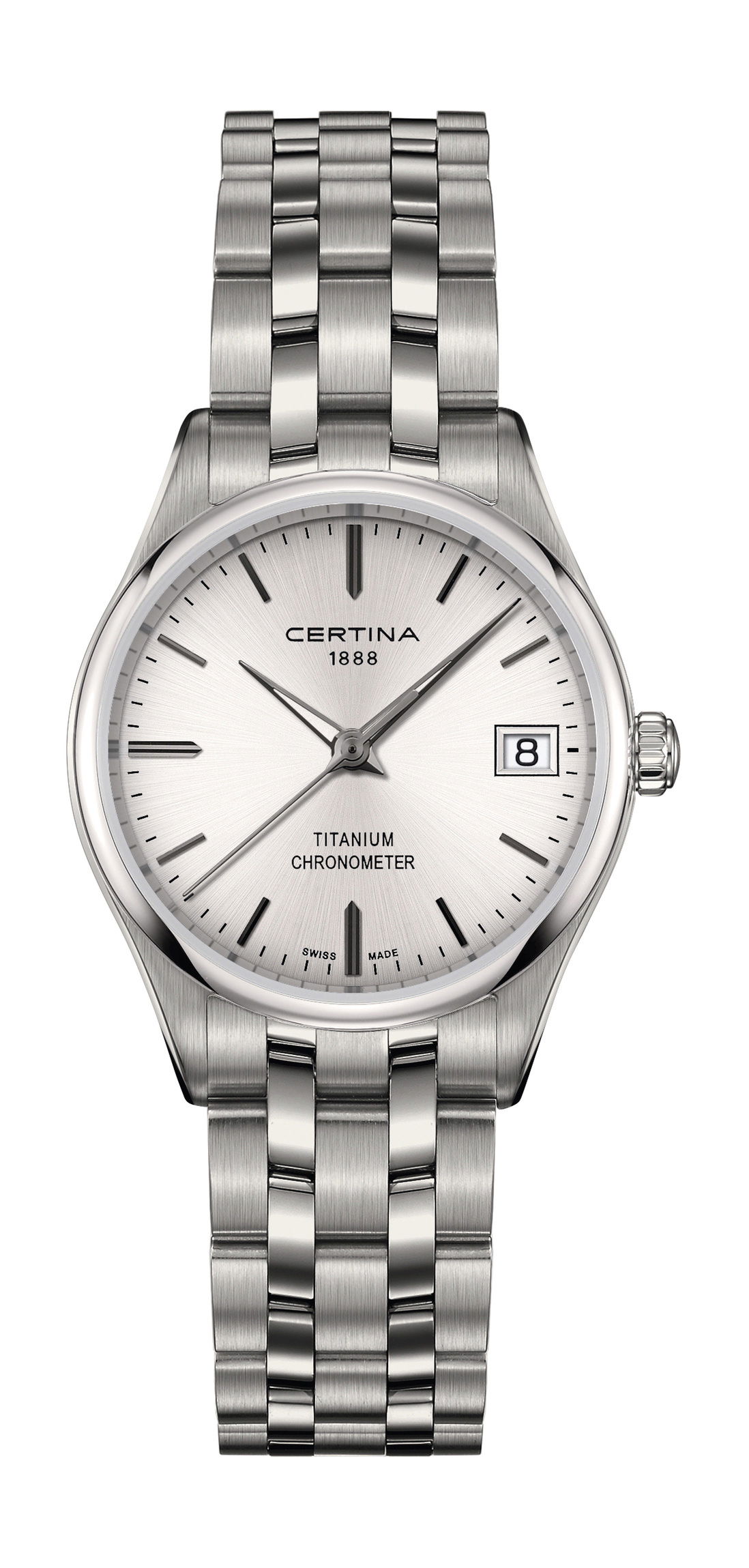 Certina DS-8 luxury timepiece - detailed view